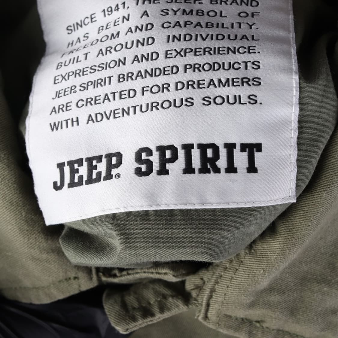 JEEP SPIRIT 카키 필드자켓 M 상품이미지5