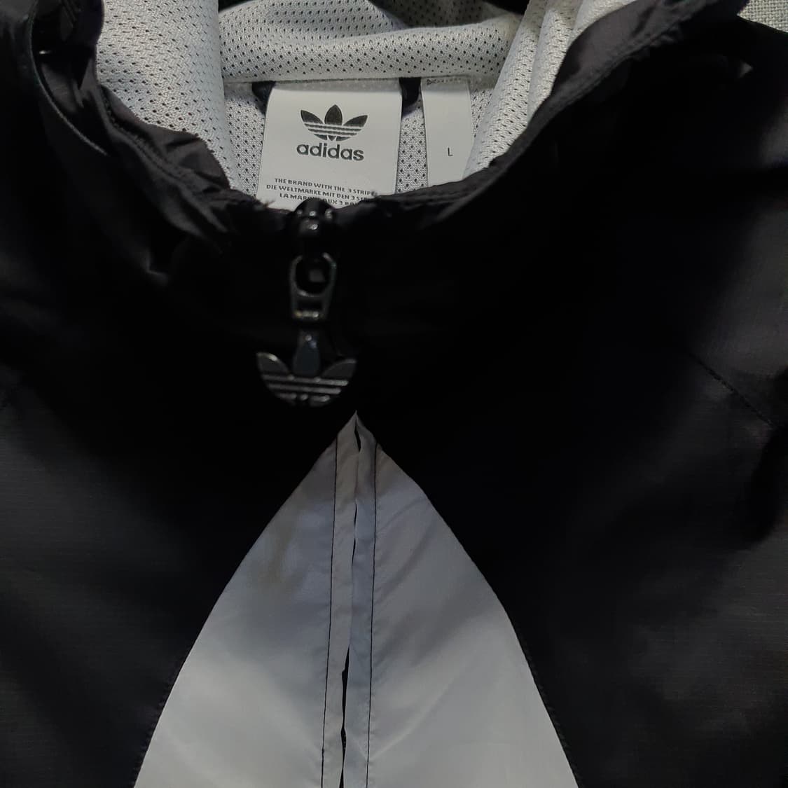 아디다스 남성 빅 트레포일 윈드브레이커  상품이미지3