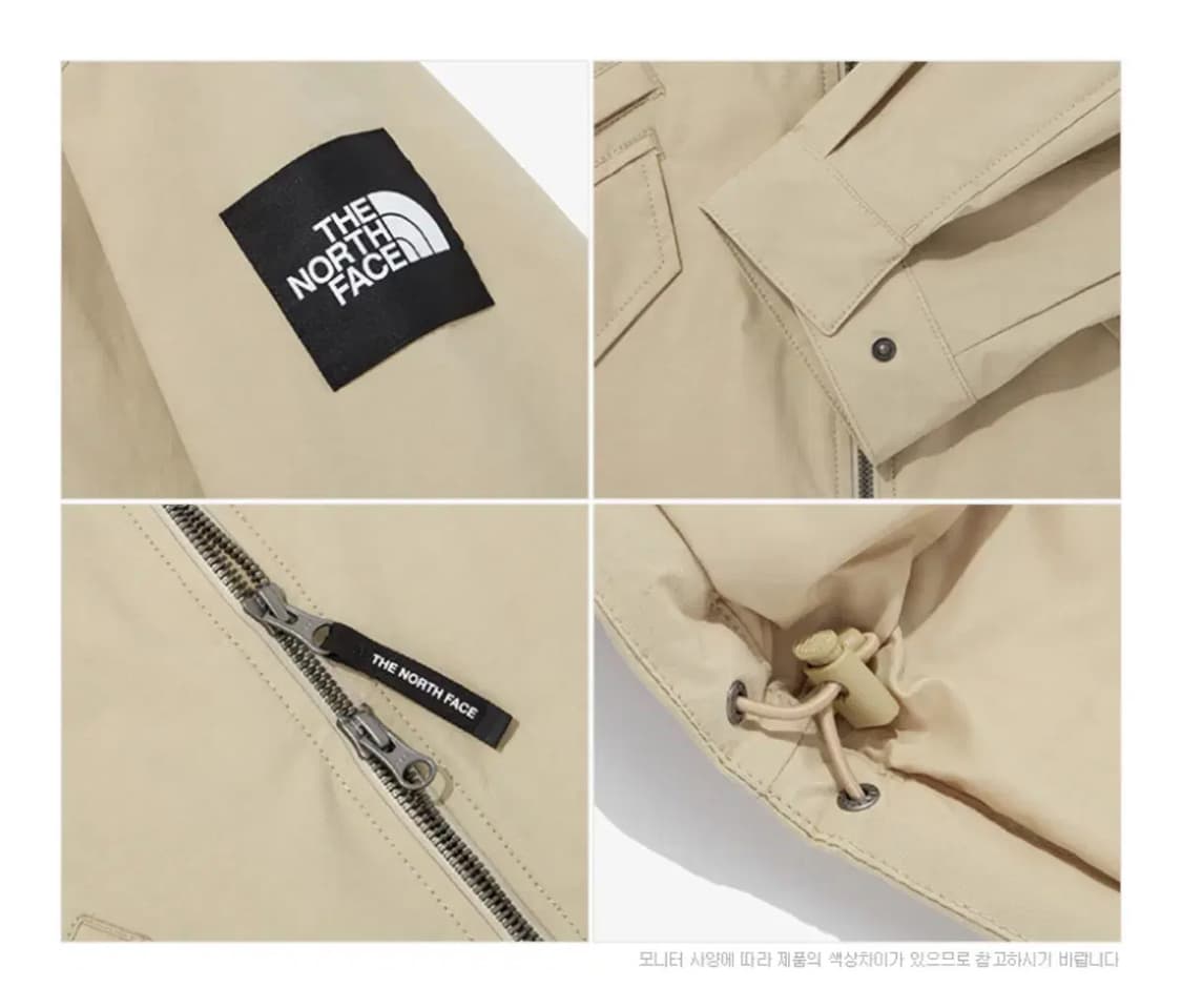 노스페이스 닐턴 칼라 블루종 베이지 90 상품이미지3