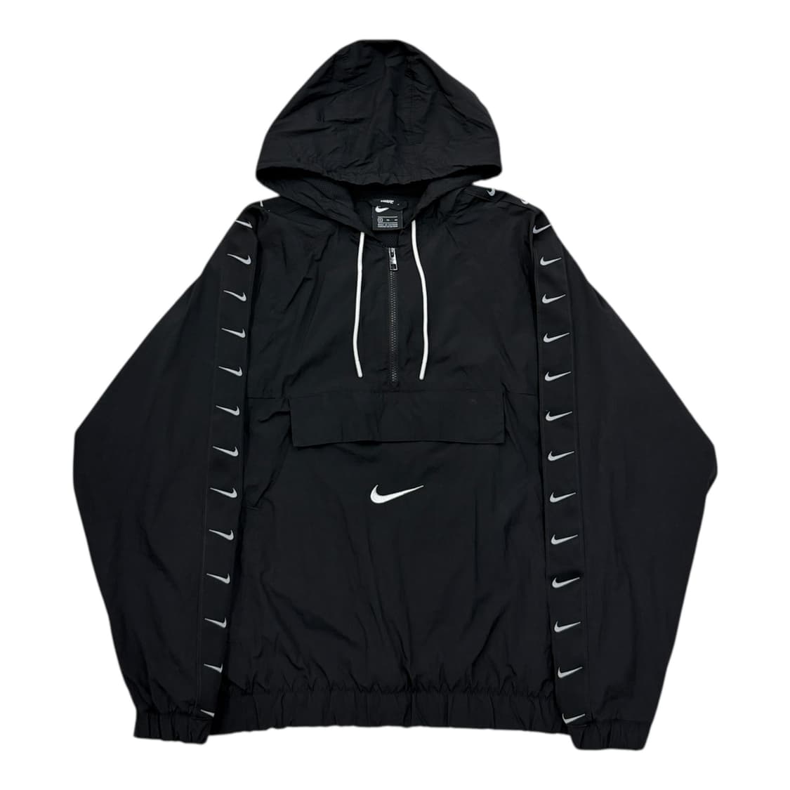 나이키 사이드라인 스우시 우븐 아노락 자켓 블랙 XL 105 상품이미지1