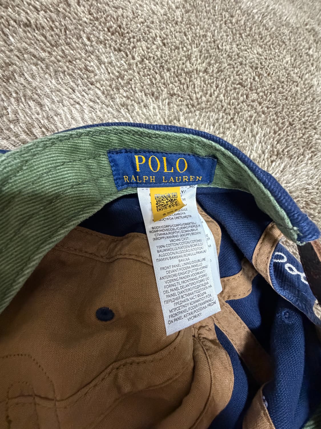 폴로 P로고 모자 상품이미지3