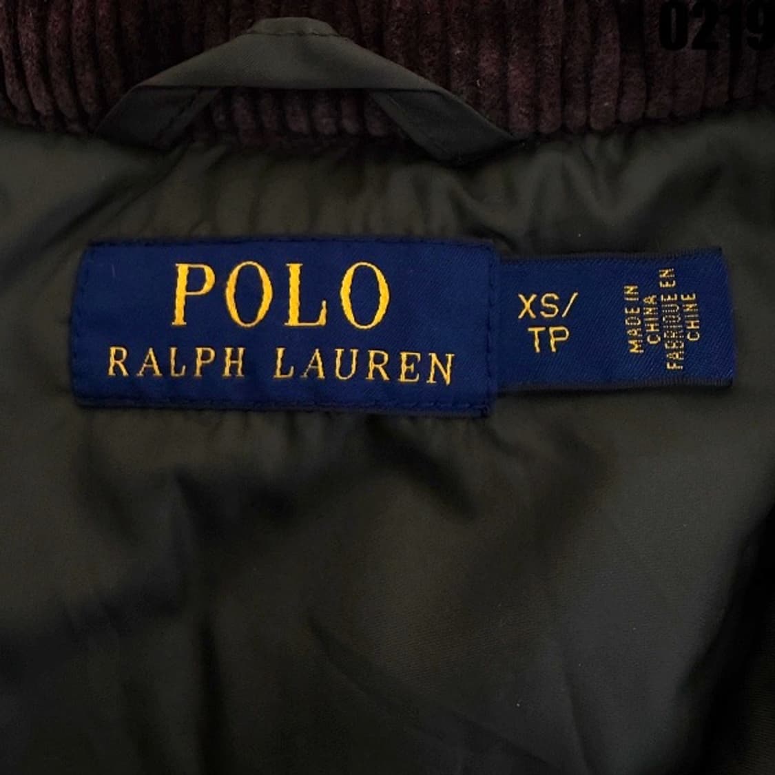 폴로 랄프로렌 퀼팅 자켓 XS 0219 상품이미지7