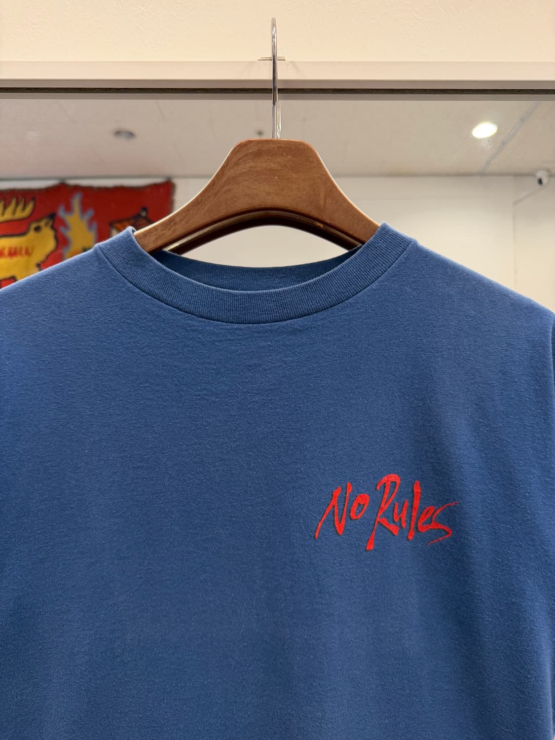 90s No Rules SkateBoard 페이딩 올드 티셔츠 (USA) 상품이미지2