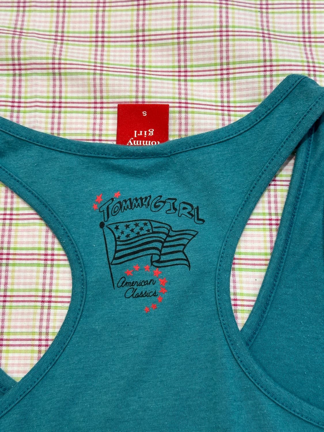 Tommy Girl 민트 탱크 탑 상품이미지6