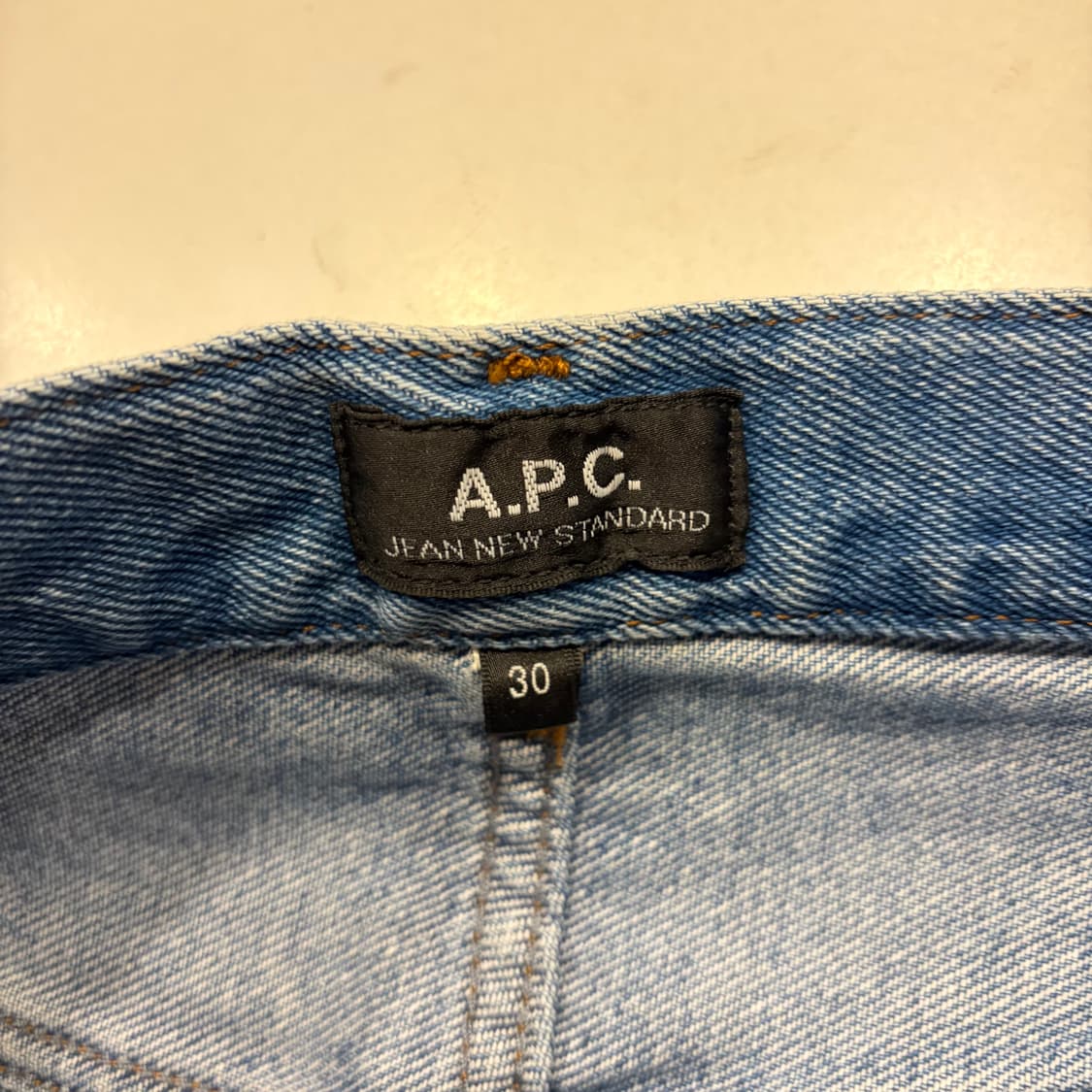 [30] A.P.C. 아페쎄 뉴스탠다드 생지 데님 팬츠 청바지 C476 상품이미지6