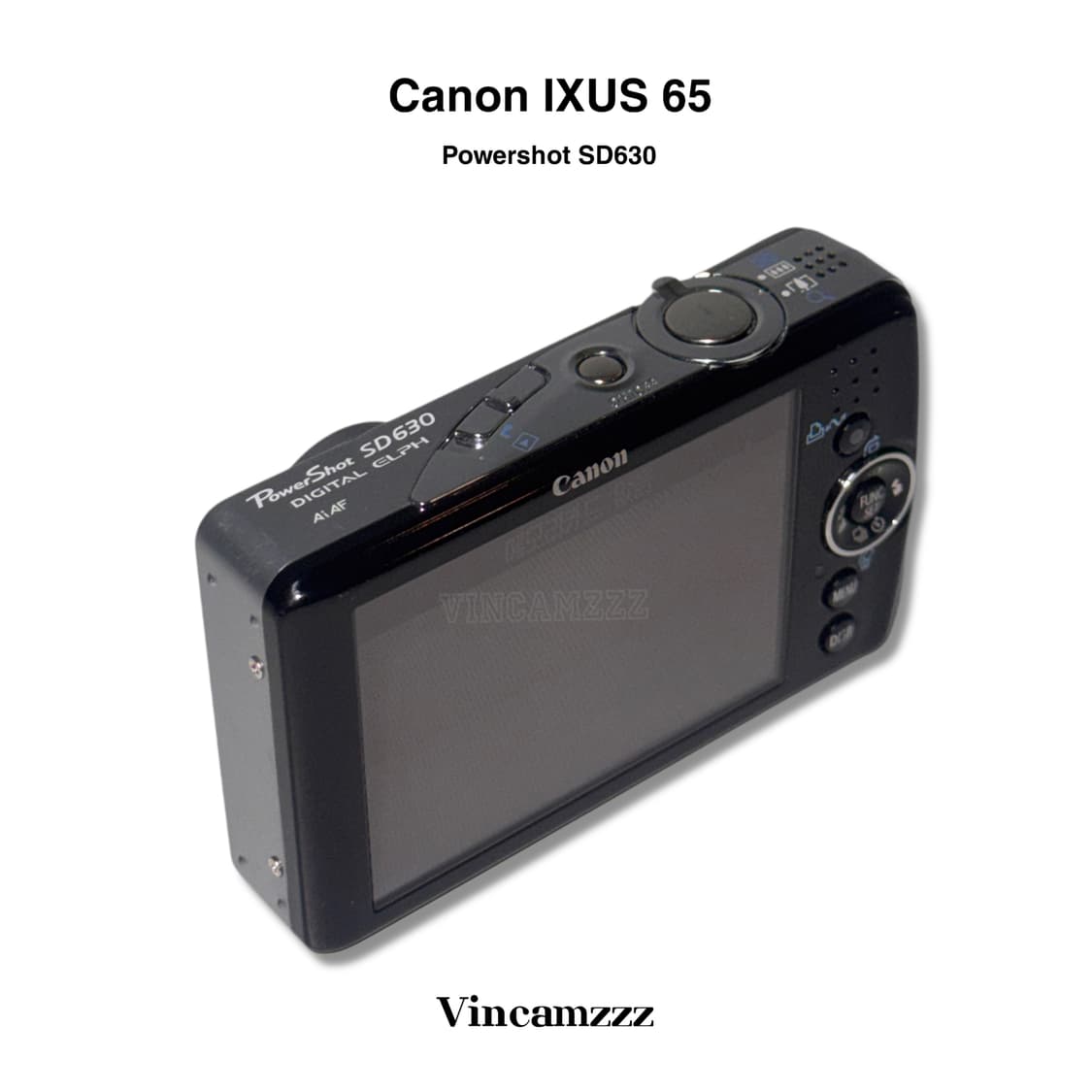 Canon 캐논 익서스 IXUS 65 (파워샷630) 디지털카메라 상품이미지5