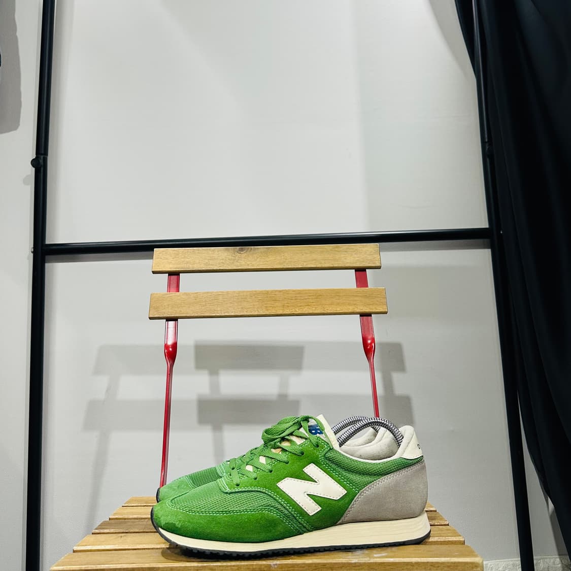 260) 뉴발란스 운동화 남성 남자 신발 610 그린 스웨이드 상품이미지3