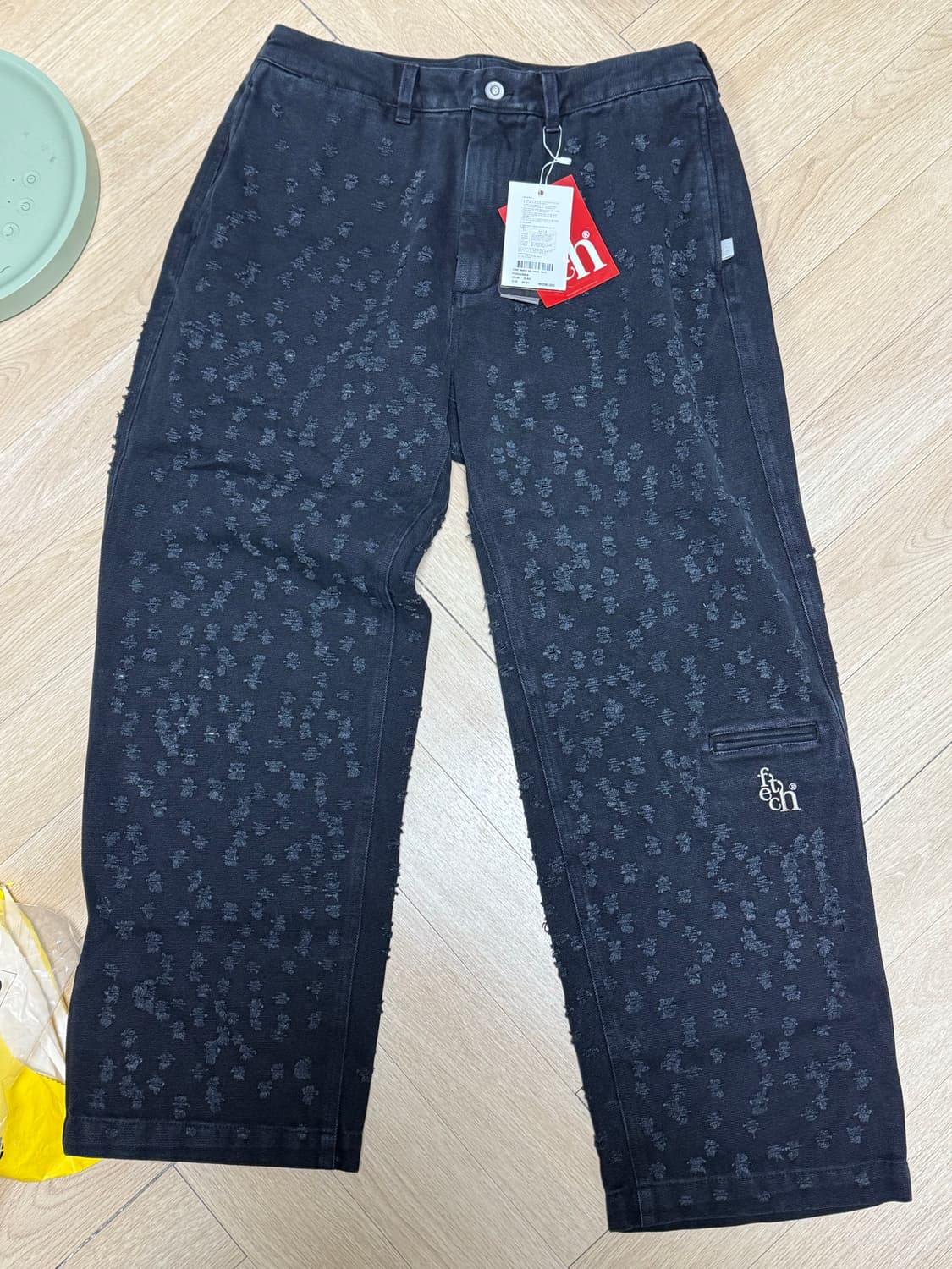 fetch 바지 M사이즈(stone washed canvas pants) 상품이미지4