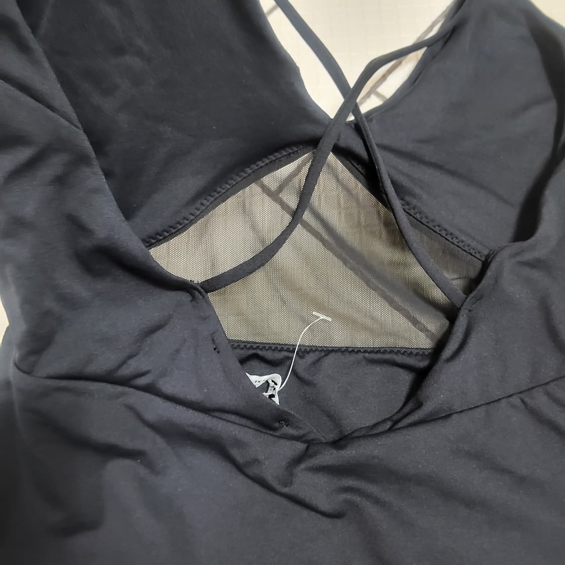 새상품 자라 ZARA 블랙 스윔수트 XS 원피스 수영복 모노키니 상품이미지6