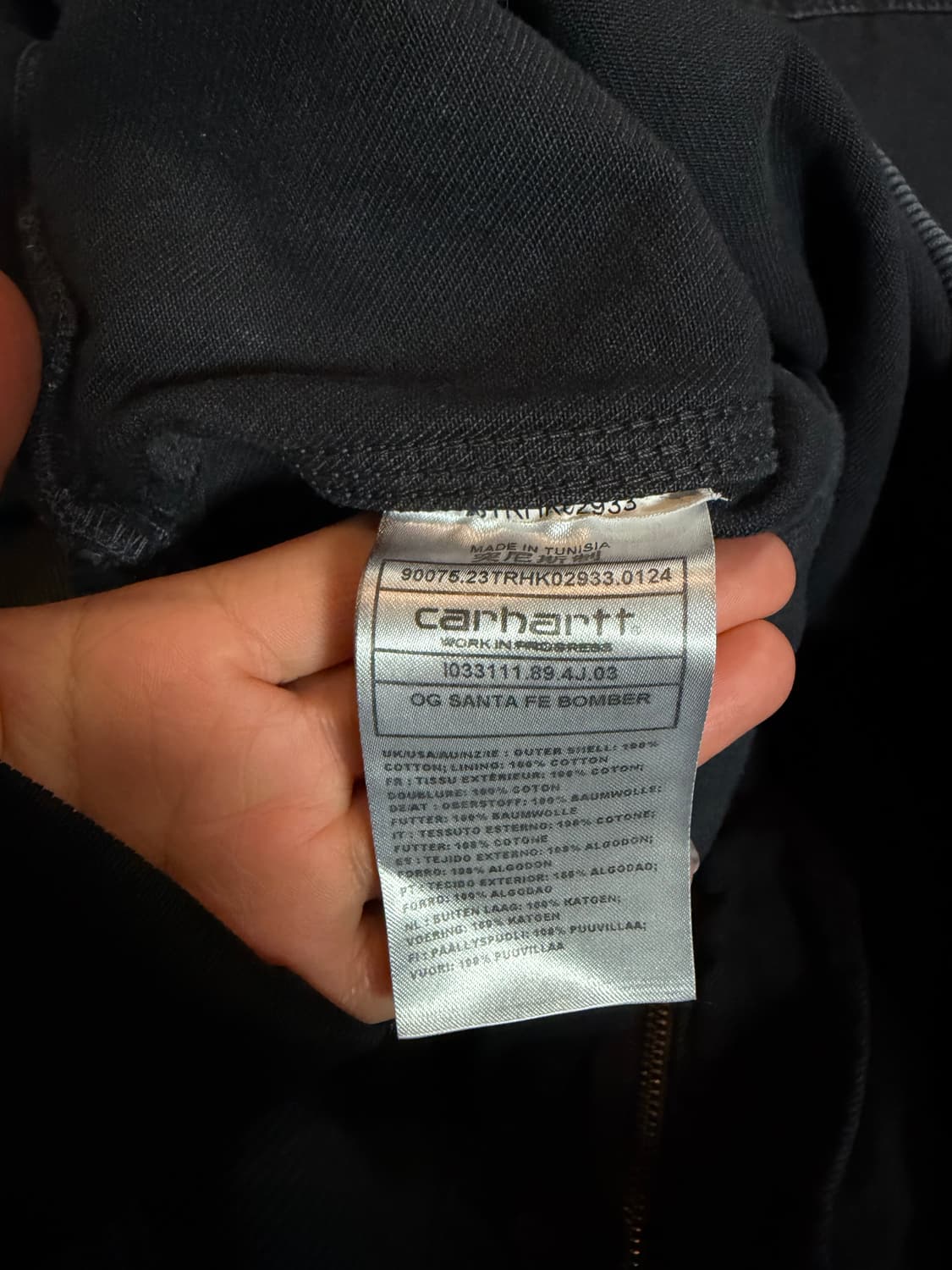 칼하트 OG 산타페 봄버 상품이미지5