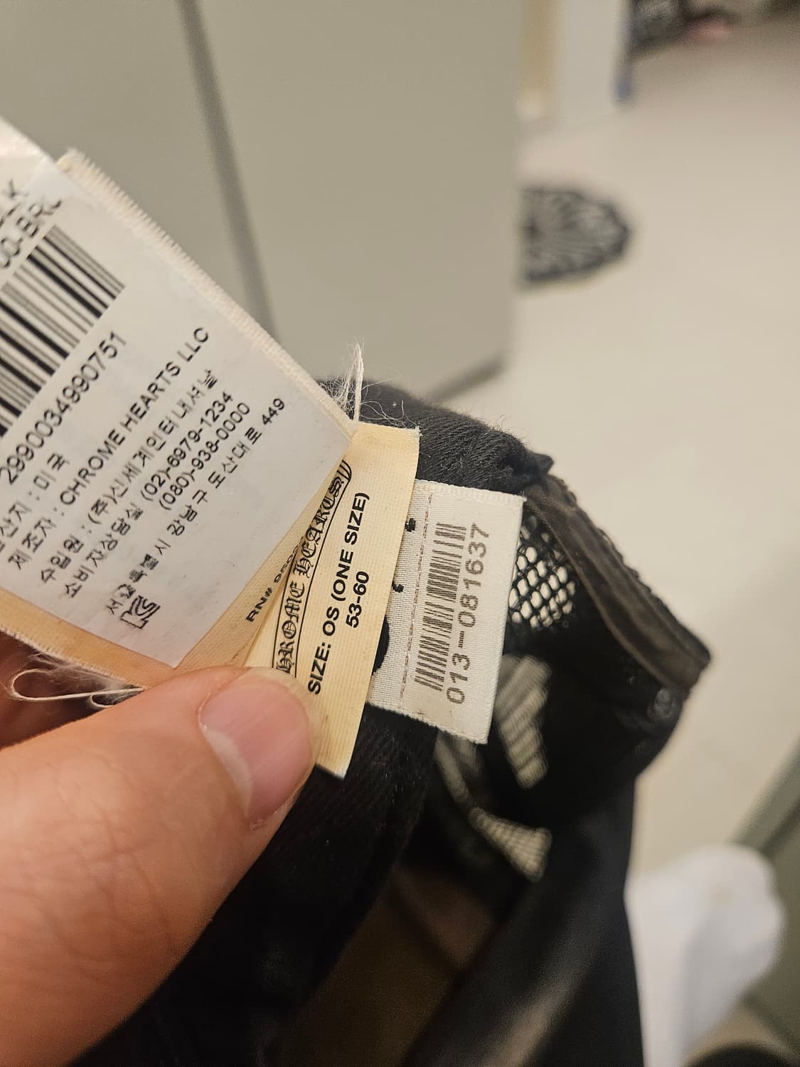 크롬하츠 신세계 정품 캡 모자 상품이미지4