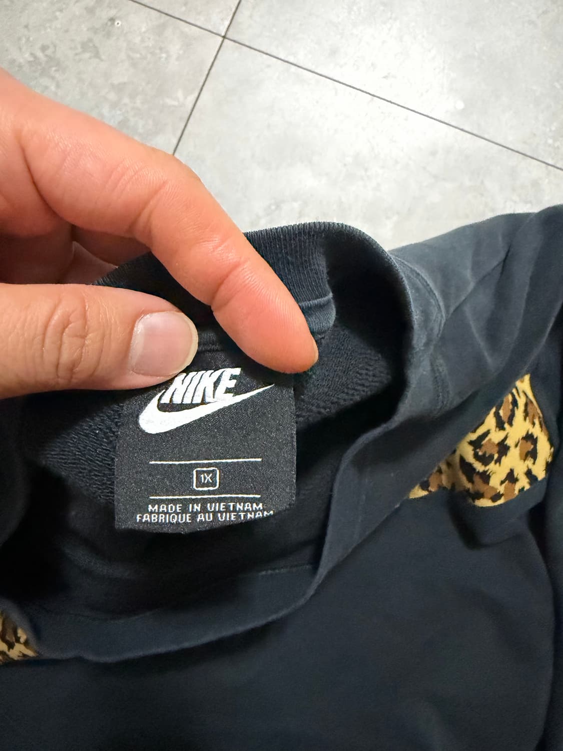  나이키 스우시 빈티지 크롭 스웻셔츠 100size  상품이미지3