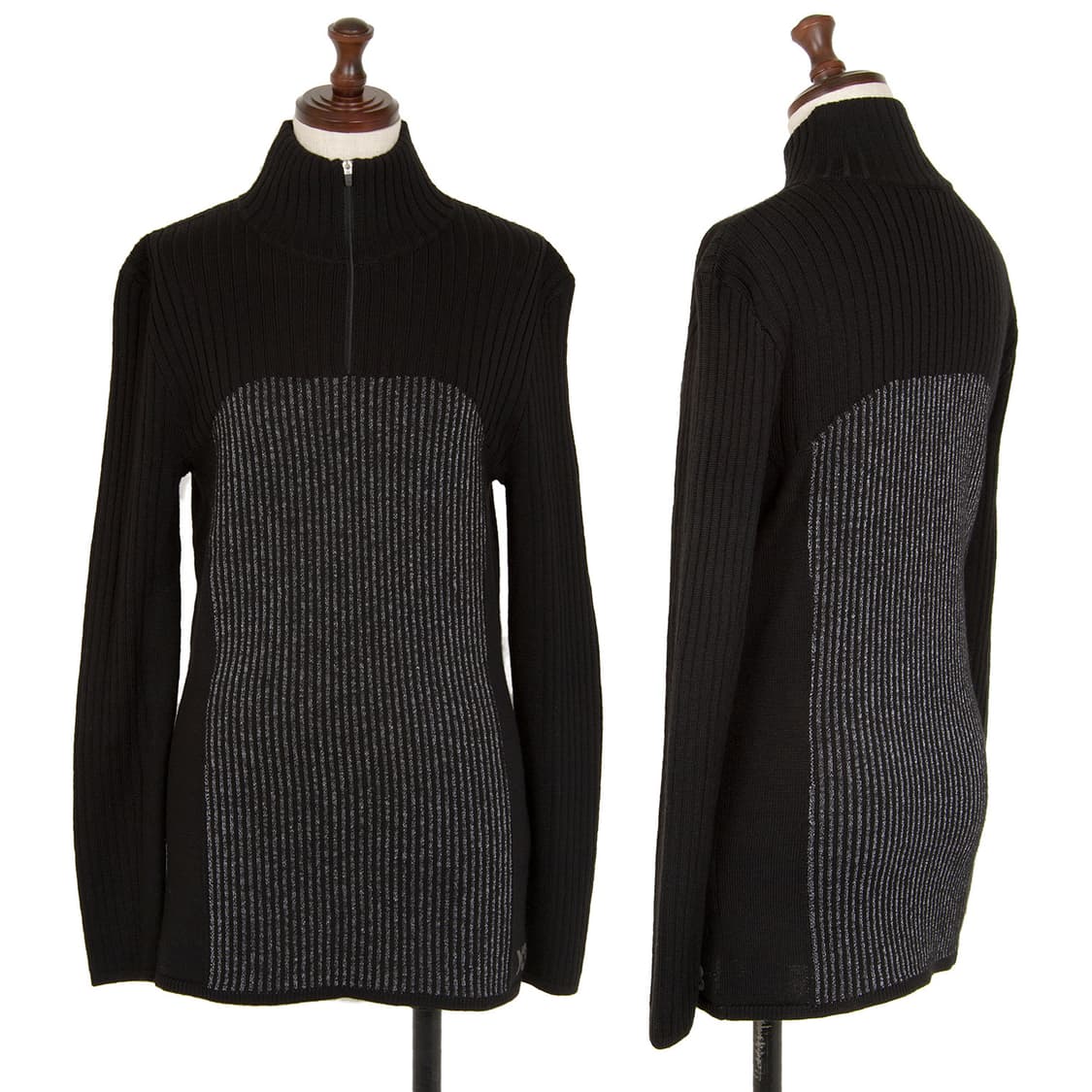 Y-3 하프집업 리브드 니트집업 상품이미지4