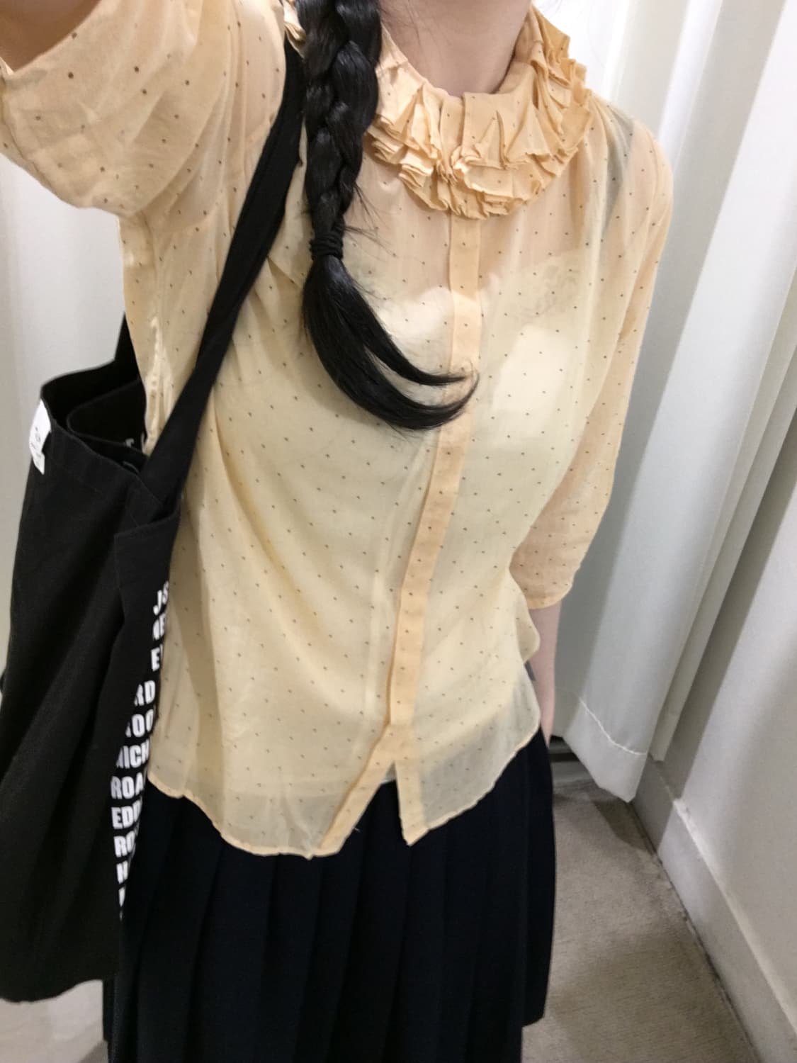 margaret howell dot blouse 상품이미지2