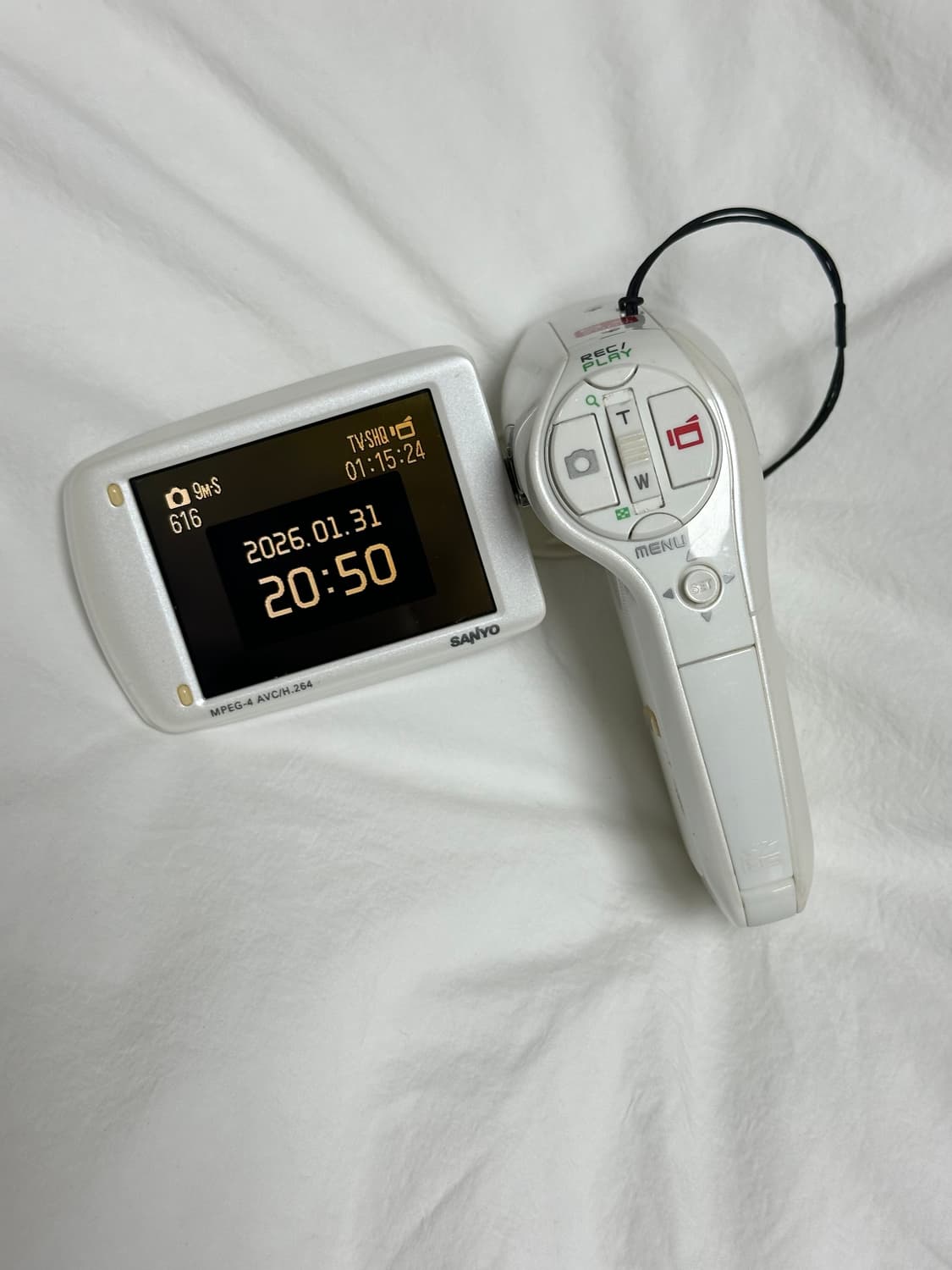 (작례o) Sanyo Xacti 산요 작티 Cg9 백예린 캠코더 상품이미지3