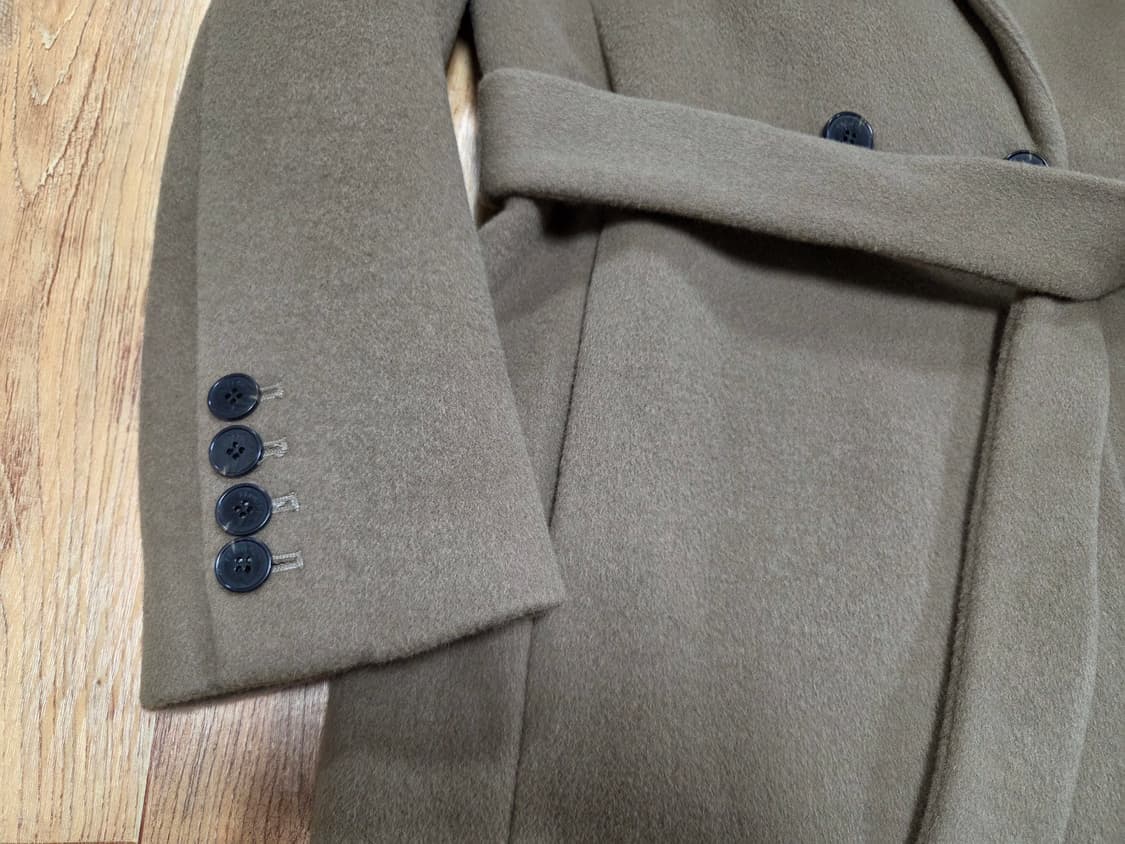 프론트로우(FRONTROW) 캐시울 벨티드 싱글코트 55 상품이미지6