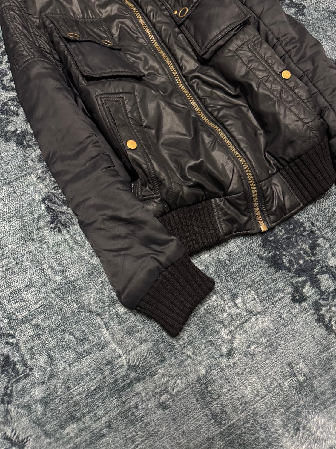 Emporio armani y2k biker jacket 상품이미지5