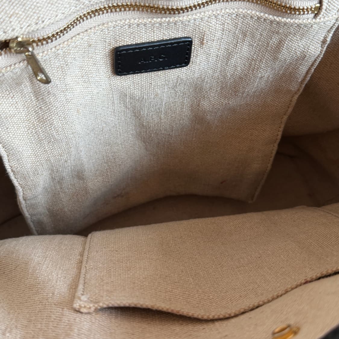 A.P.C. 아페쎄 Helene canvas tote bag 상품이미지6