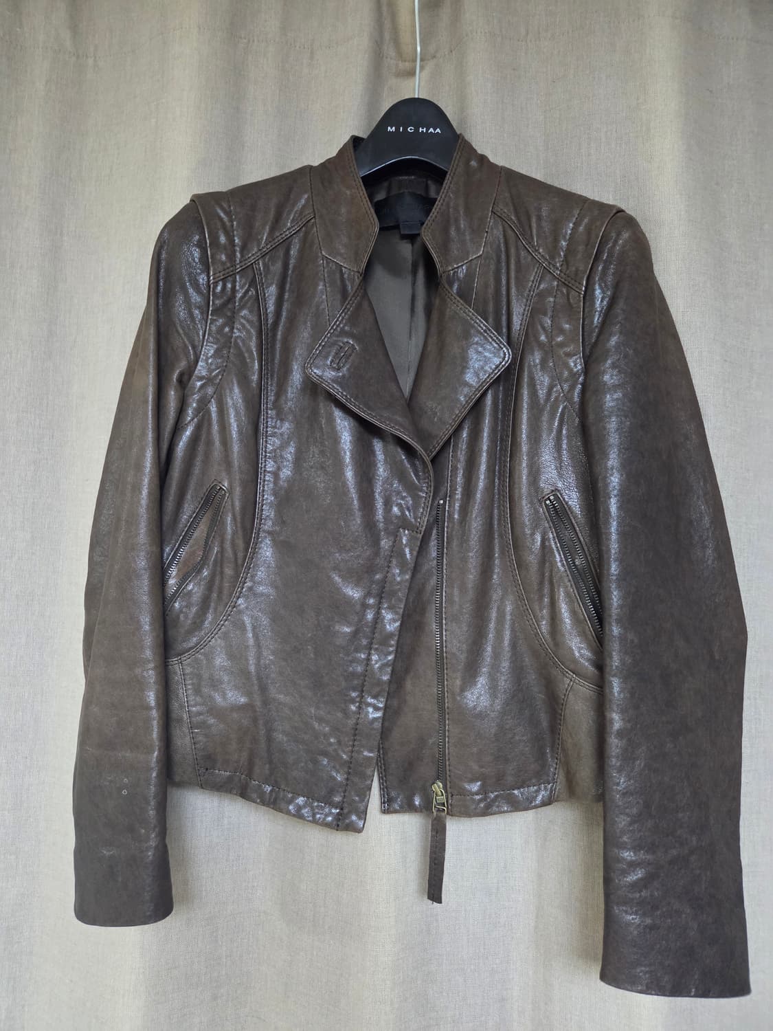 질스튜어트 가죽자켓 상품이미지1