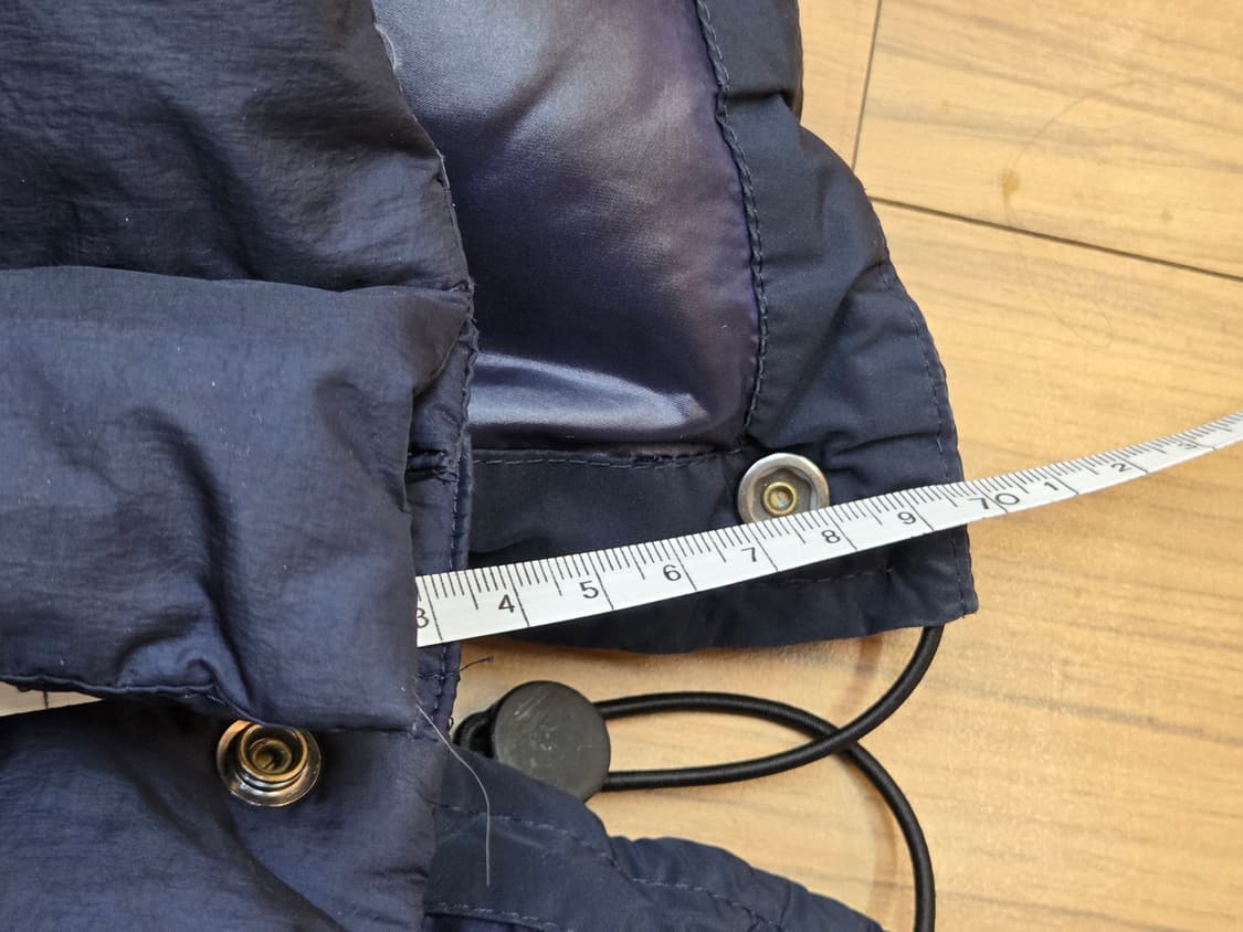 ADD 주니어 롱패딩 네이비 색상입니다. 사이즈는 130(8Y)입니다.  상품이미지3