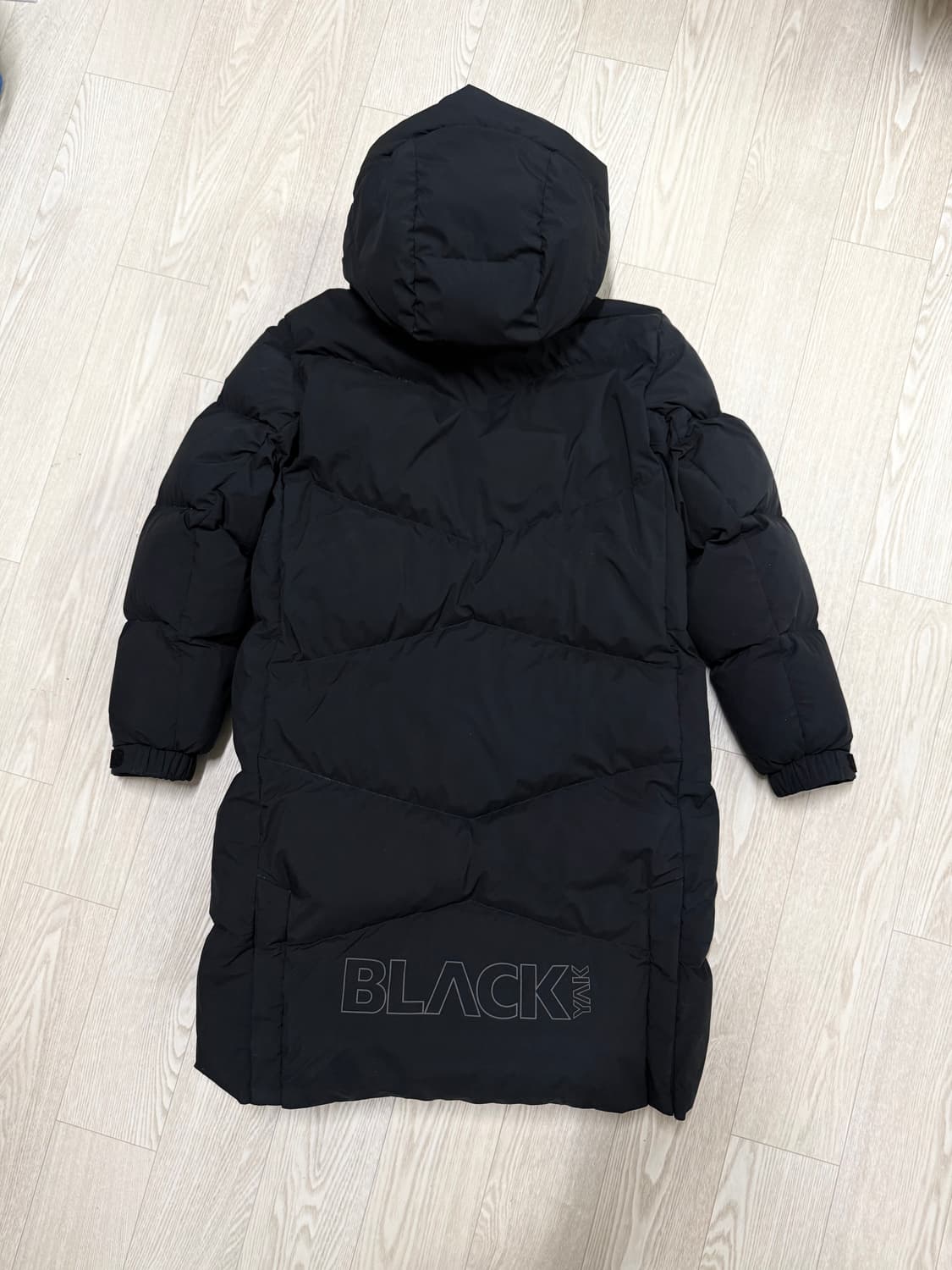 165 / 블랙야크 구스다운 롱패딩 블랙 상품이미지8