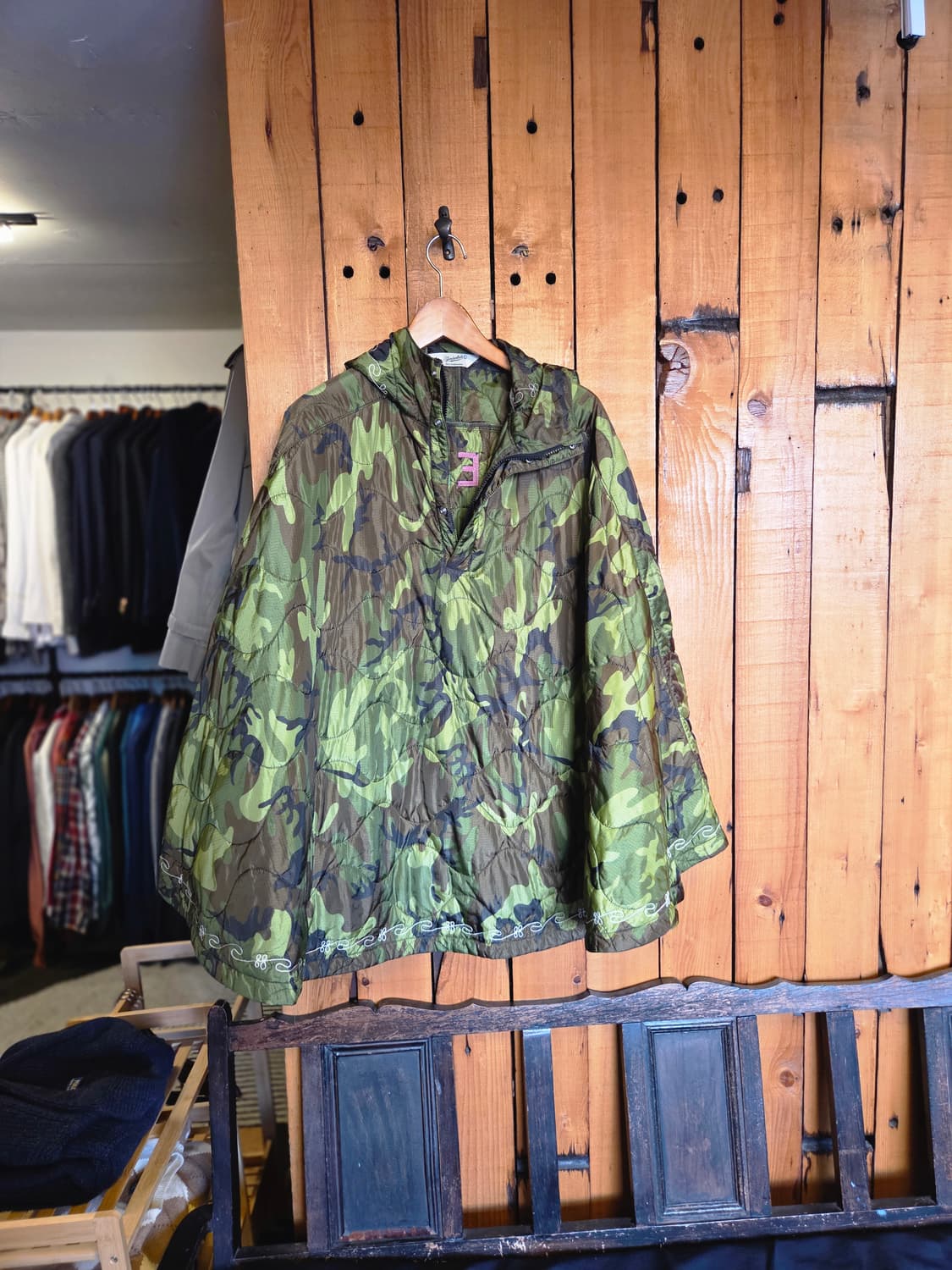 텐더로인 퀼팅 케이프자켓 상품이미지1