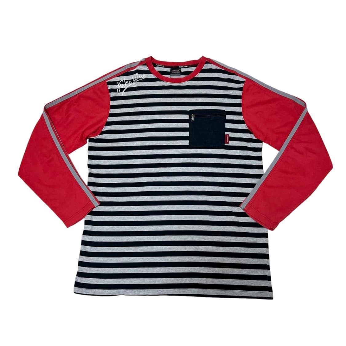 Fubu 푸부 후부 스트라이프 포켓 롱슬리브 상품이미지1