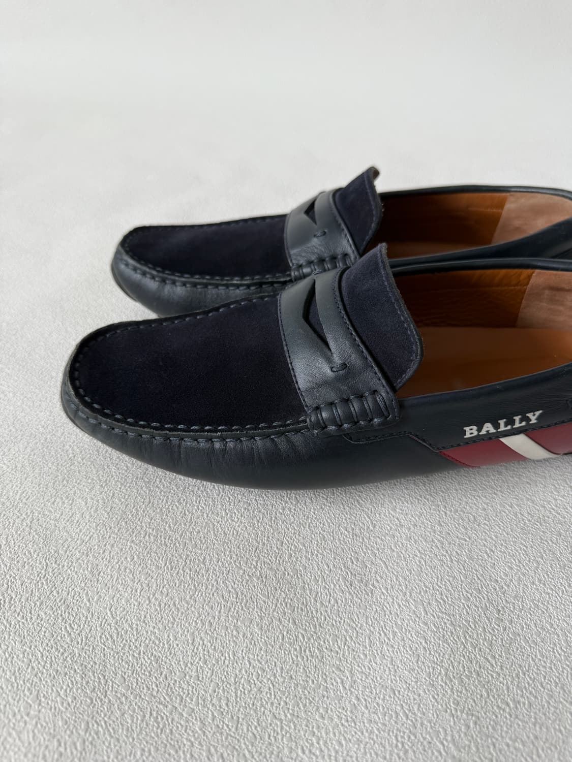 [US7.5]발리(BALLY) 드라이빙 슈즈(NAVY, ITALY) 상품이미지7