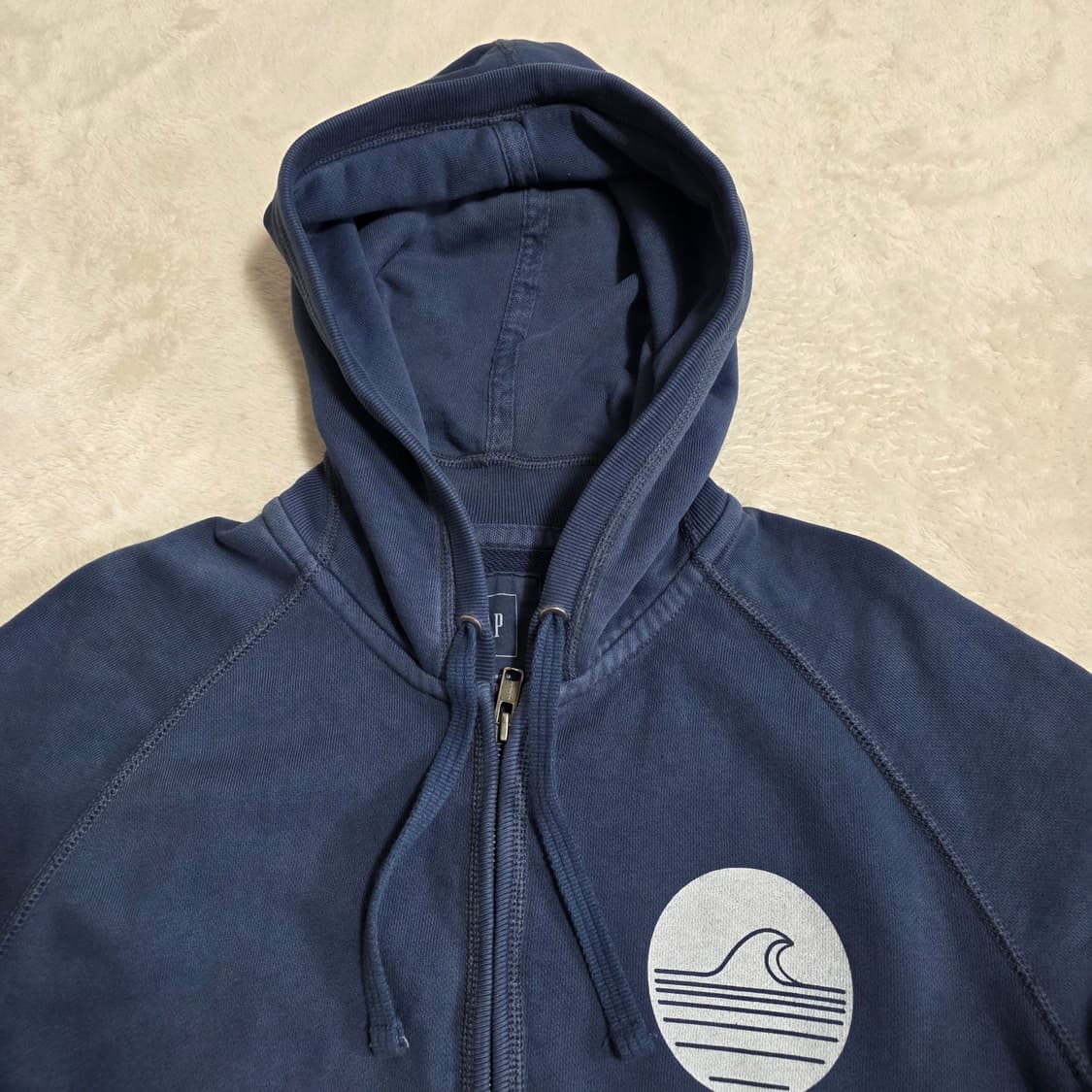 (S)GAP 갭 SURF LOCAL 후드집업 네이비 상품이미지2