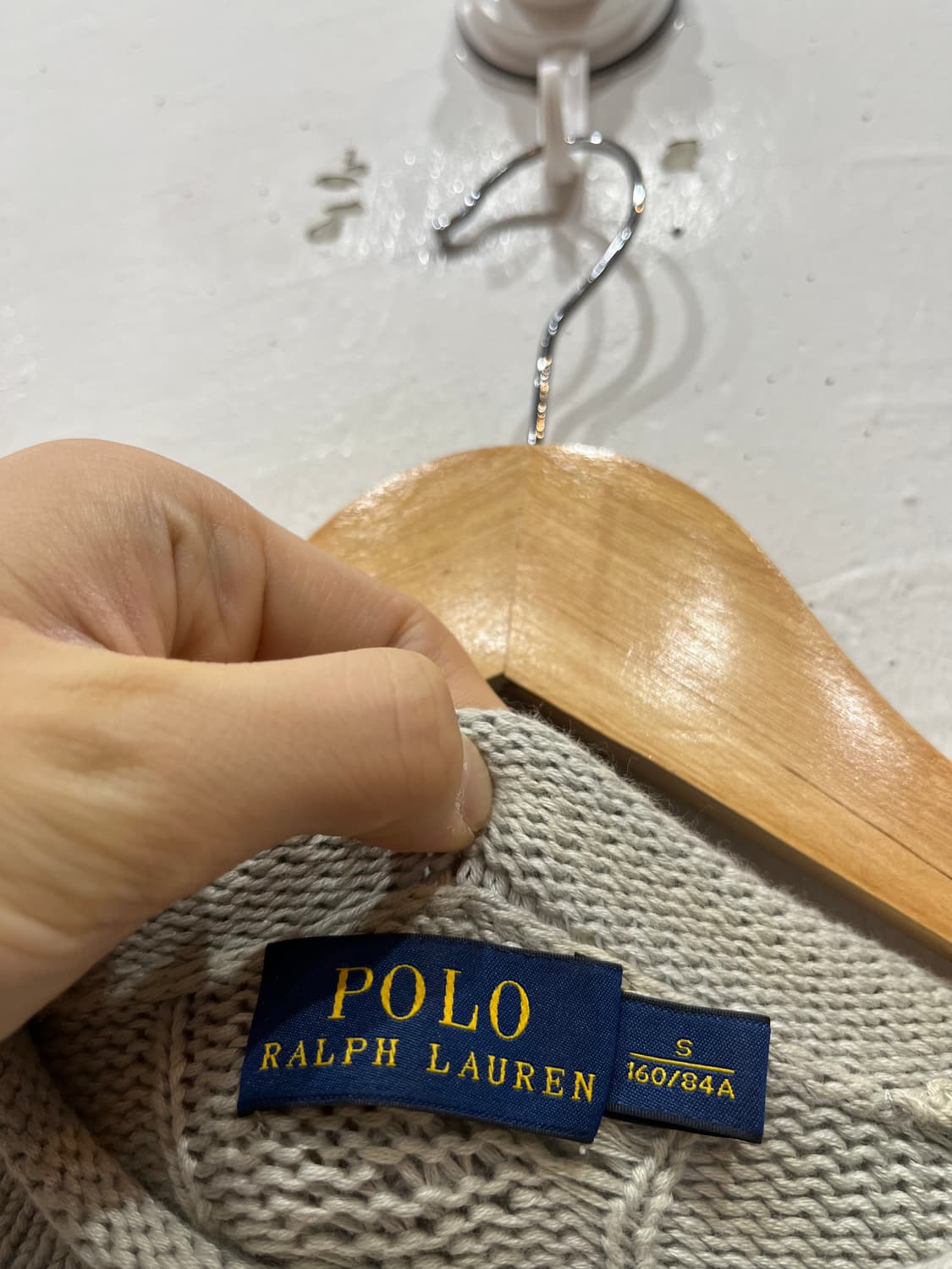 폴로랄프로렌 코튼 케이블 니트 우먼즈  상품이미지3