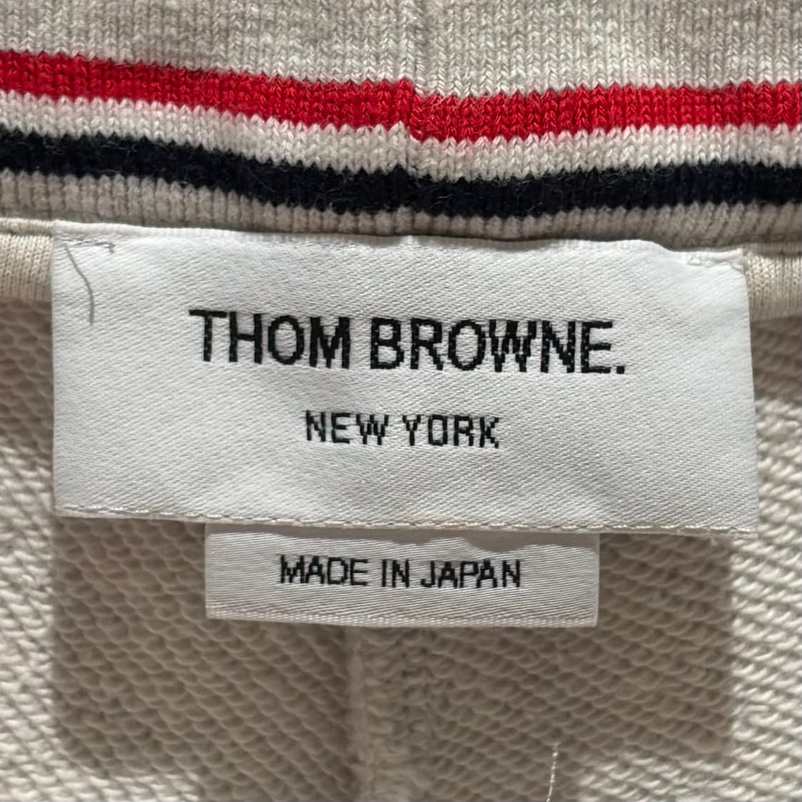 A+ / 3 (30~) 톰브라운 사선 조거팬츠 아이보리 상품이미지3