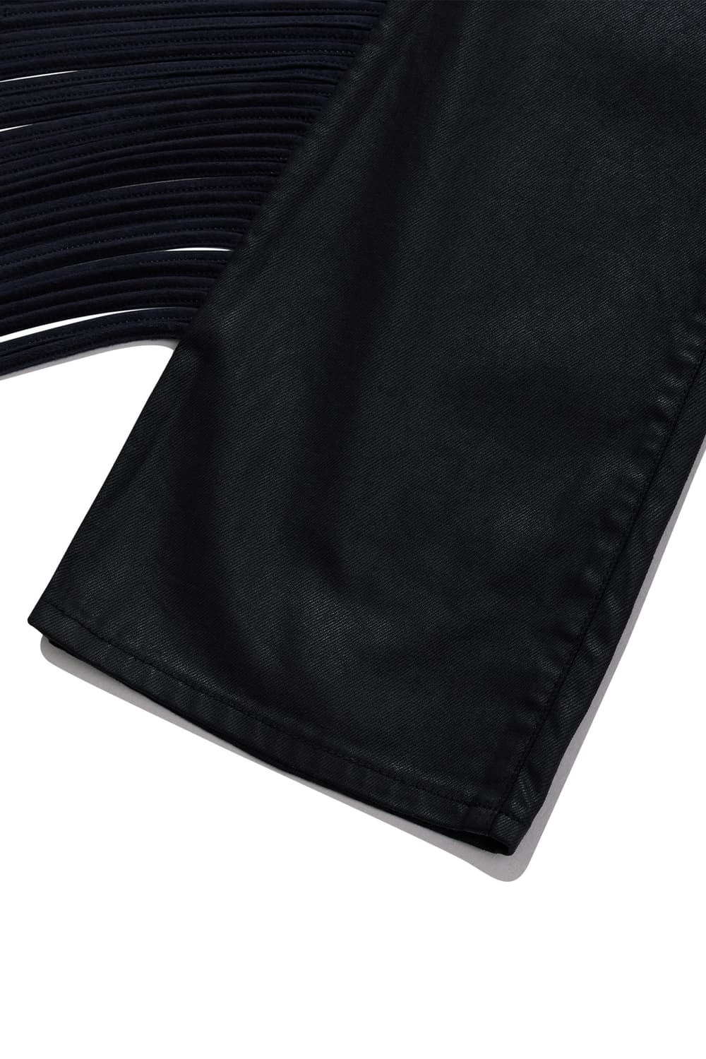 랭글러 X 펜더 웨스트워드 프린지팬츠 블랙  상품이미지5