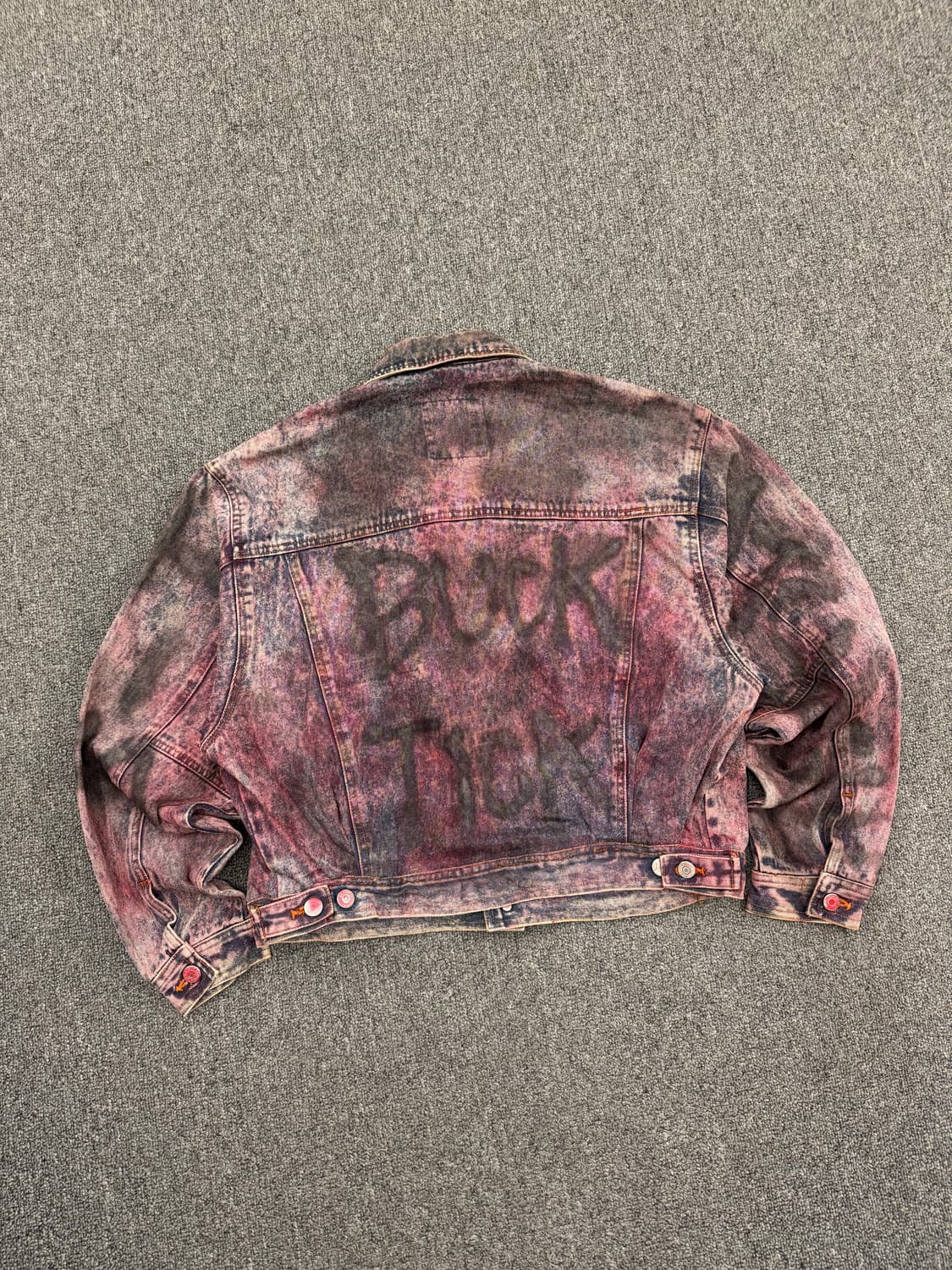 M)Japanese vintage 커스텀 데님 자켓 상품이미지4