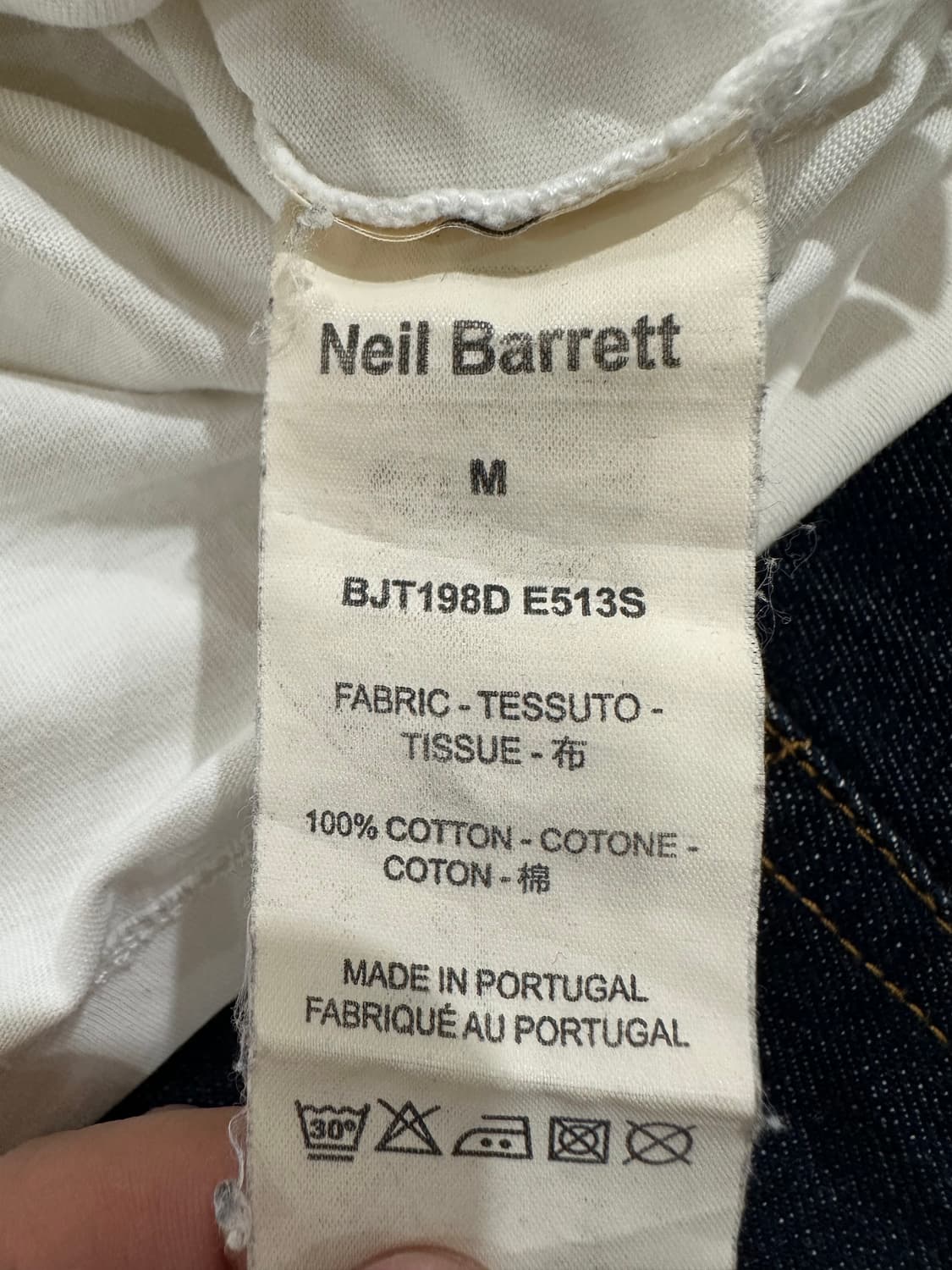 닐바렛 썬더볼트 프린트 반팔 티셔츠 상품이미지5