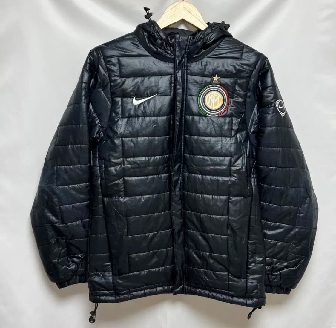 나이키 인터밀란 경량패딩 푸퍼 후드패딩 자켓 상품이미지1