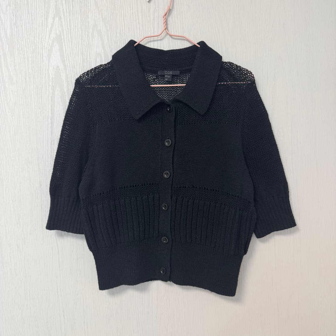(s) cos 메쉬 니티드탑 가디건  상품이미지2