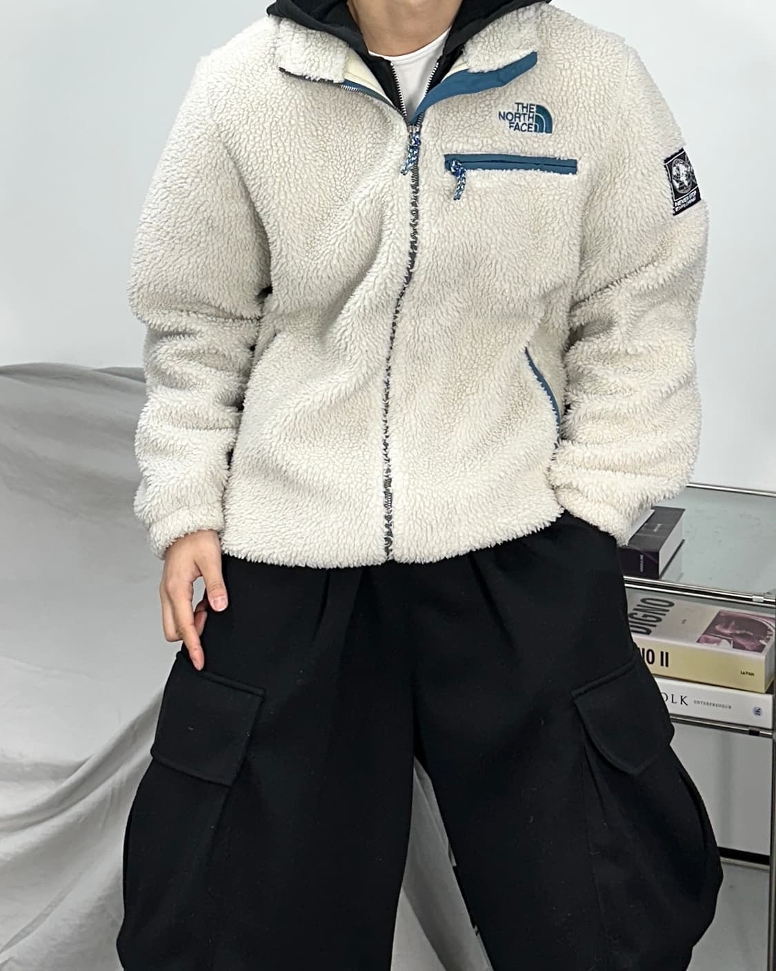 노스페이스 쉐르파 플리스 자켓 L 상품이미지2