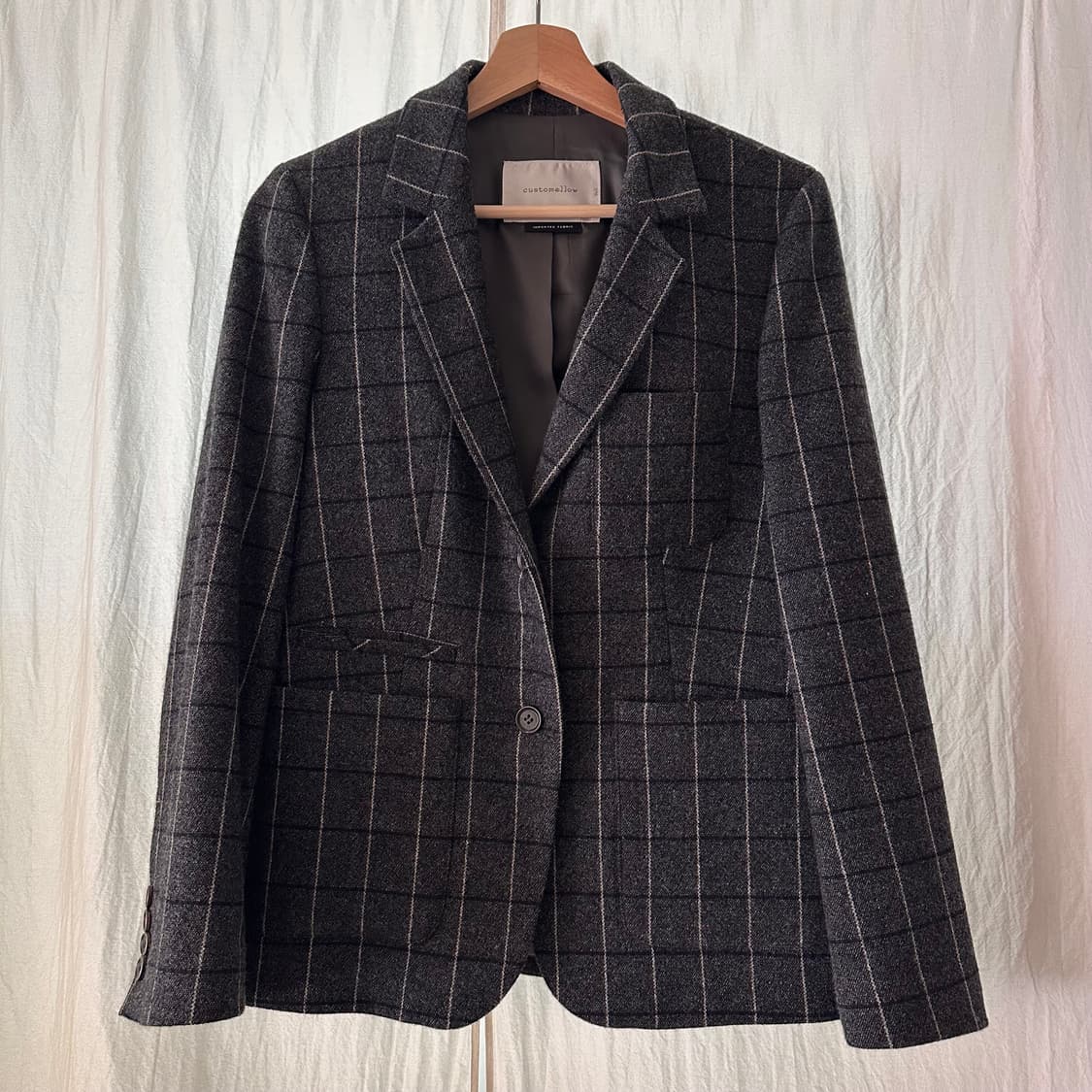 커스텀멜로우 울자켓 팝니다. 상품이미지1