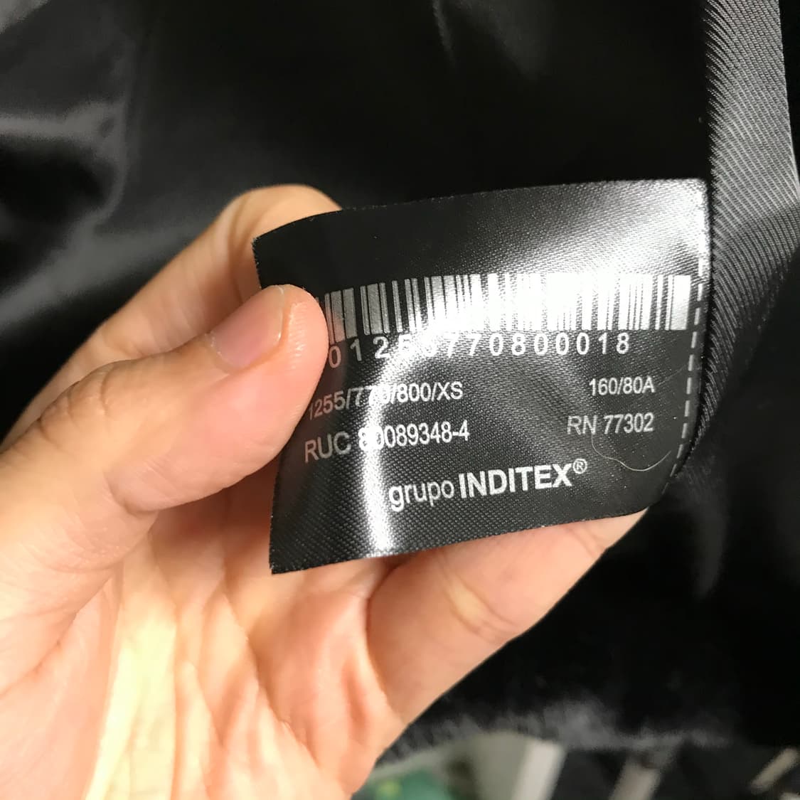 자라 택체상품 퍼 자켓 상품이미지5