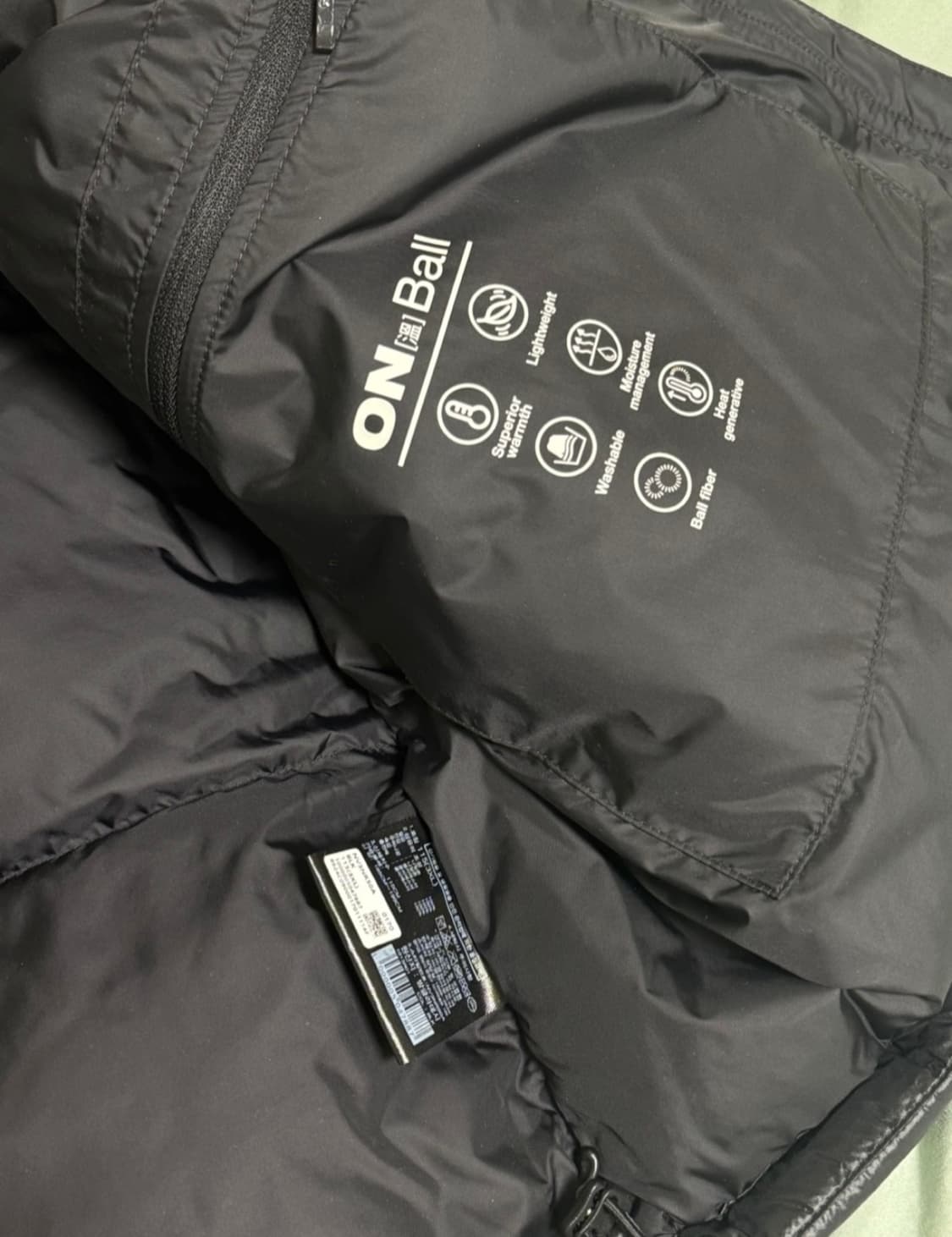 노스페이스 눕시 온 볼 베스트 블랙 115 3xl 상품이미지3