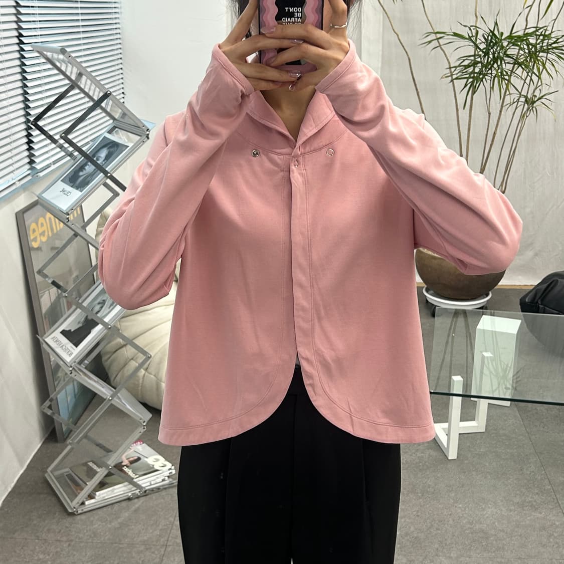 llesse 여성 숏 니트 가디건 상품이미지4