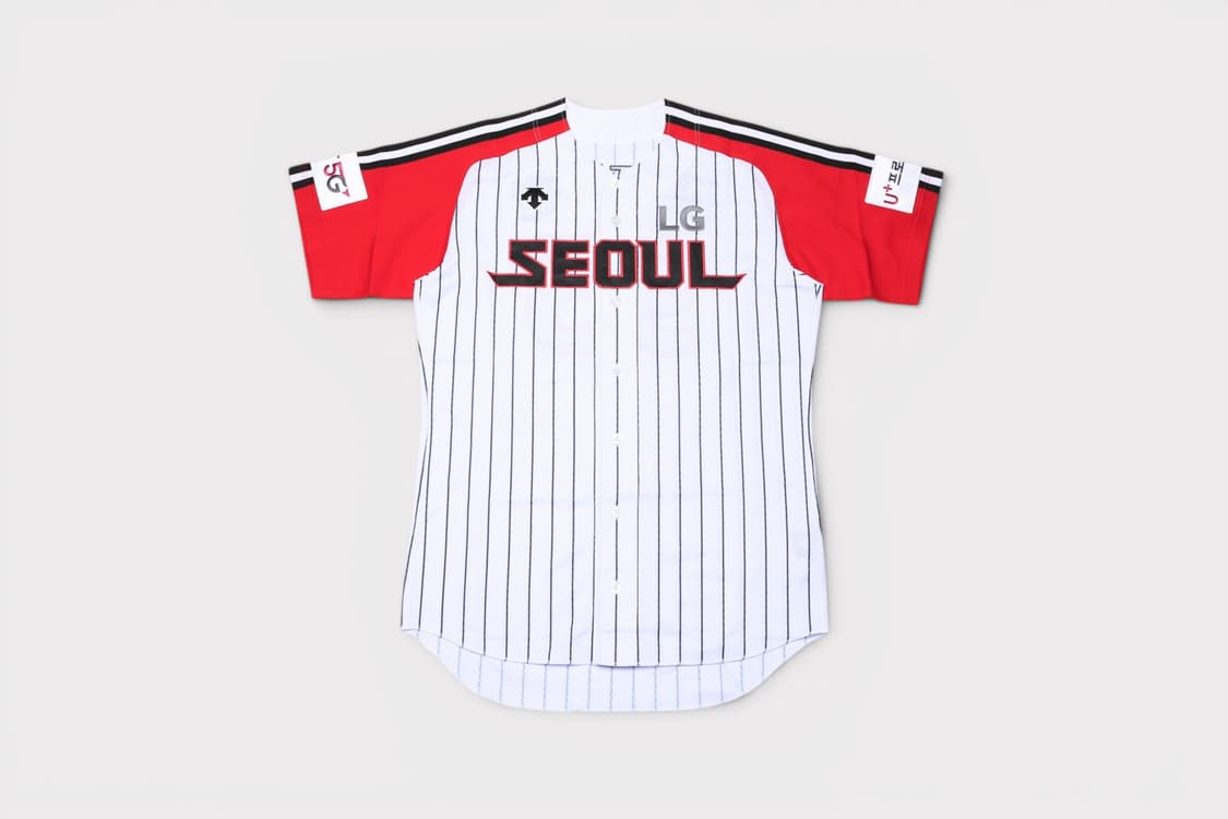  [XXL] 데상트 2019 LG트윈스 어센틱코치 지급용 유니폼 상품이미지1