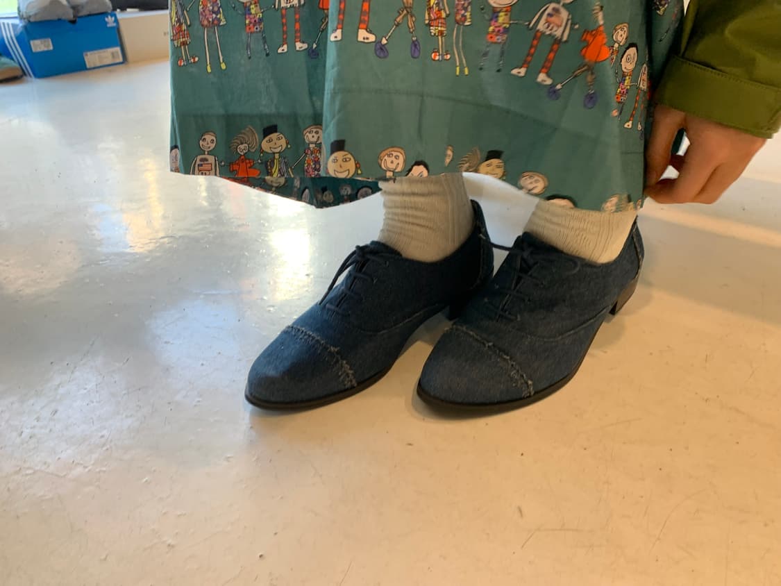 Denim derby shoes 상품이미지3