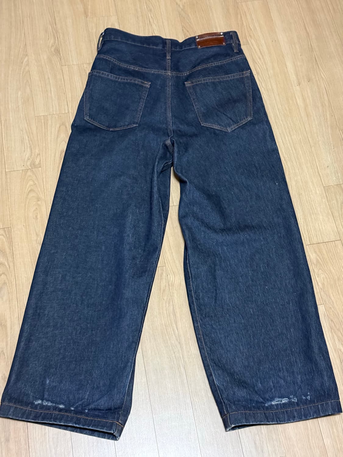 30] 드리스 반 노튼 하이웨이스트 핀턱 데님 팬츠 상품이미지3