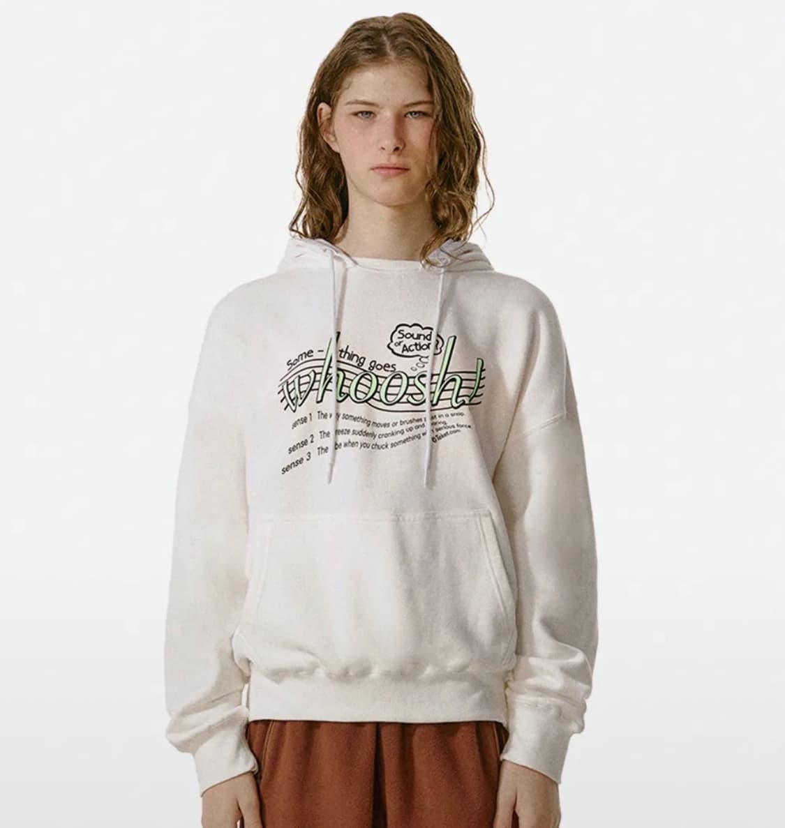 테켓 후드티 화이트 m 상품이미지2