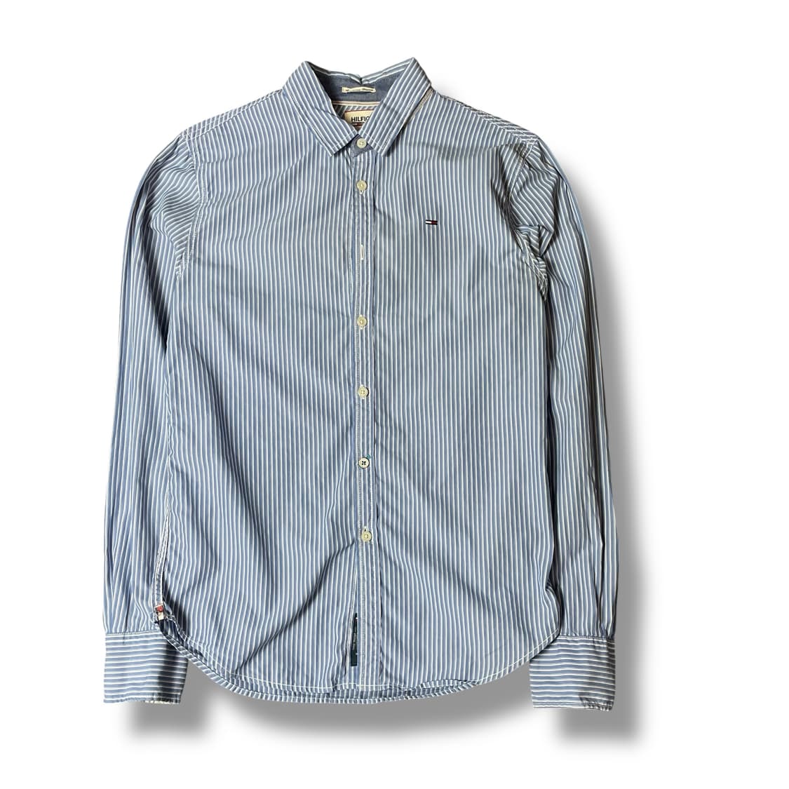 타미힐피거 블루 스트라이프 셔츠 S 상품이미지1