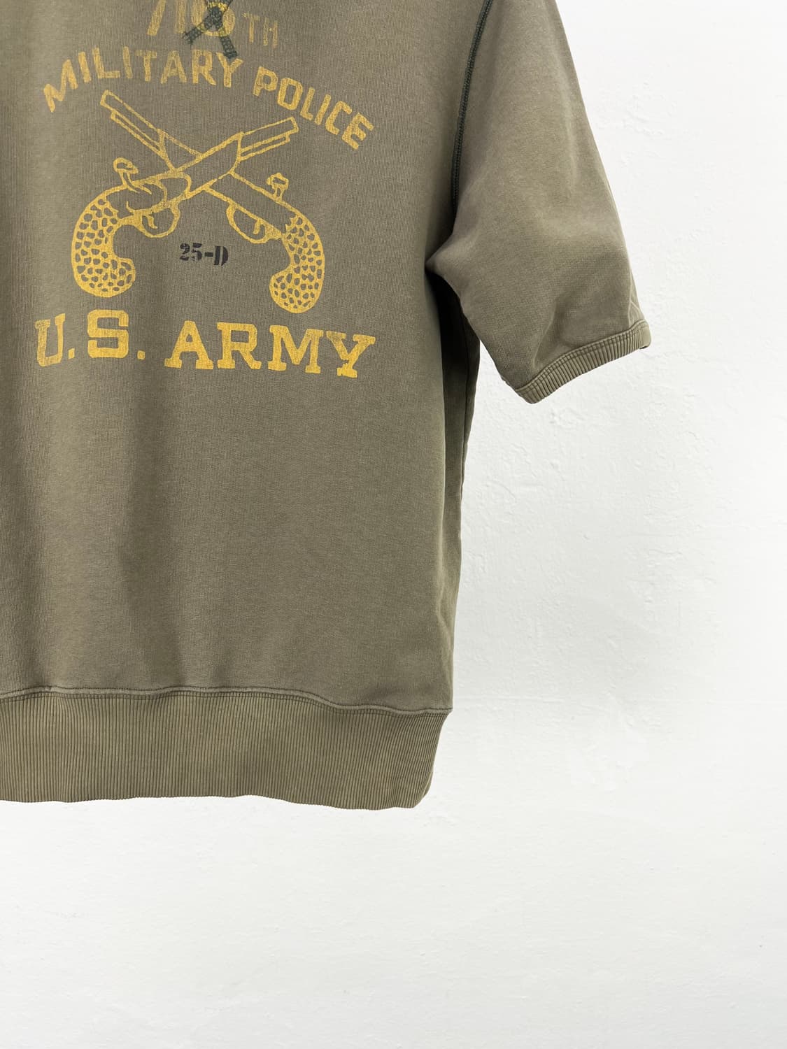 스포츠웨어 MFG US ARMY 하프 스웻 셔츠 상품이미지5