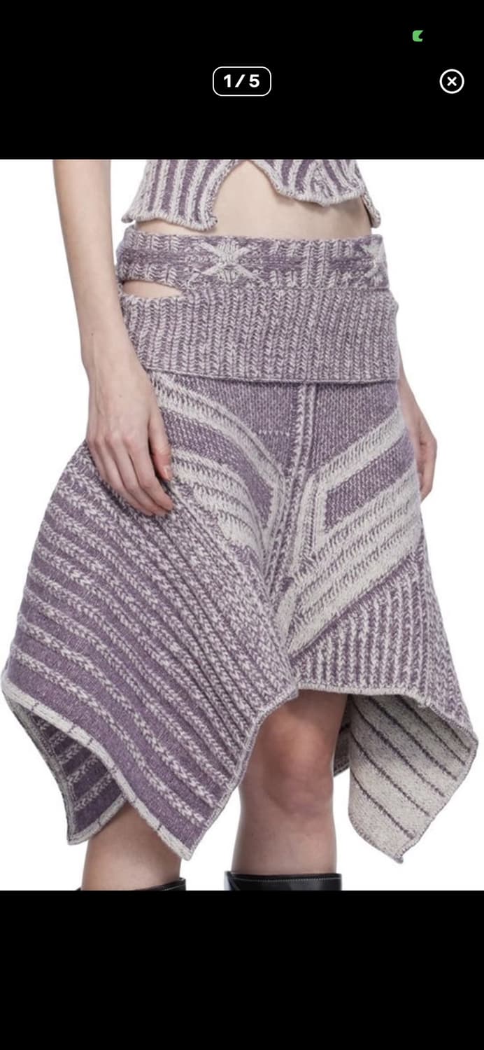 파올리나 루소 워리어 paolina russo warrior 미니 스커트 상품이미지1