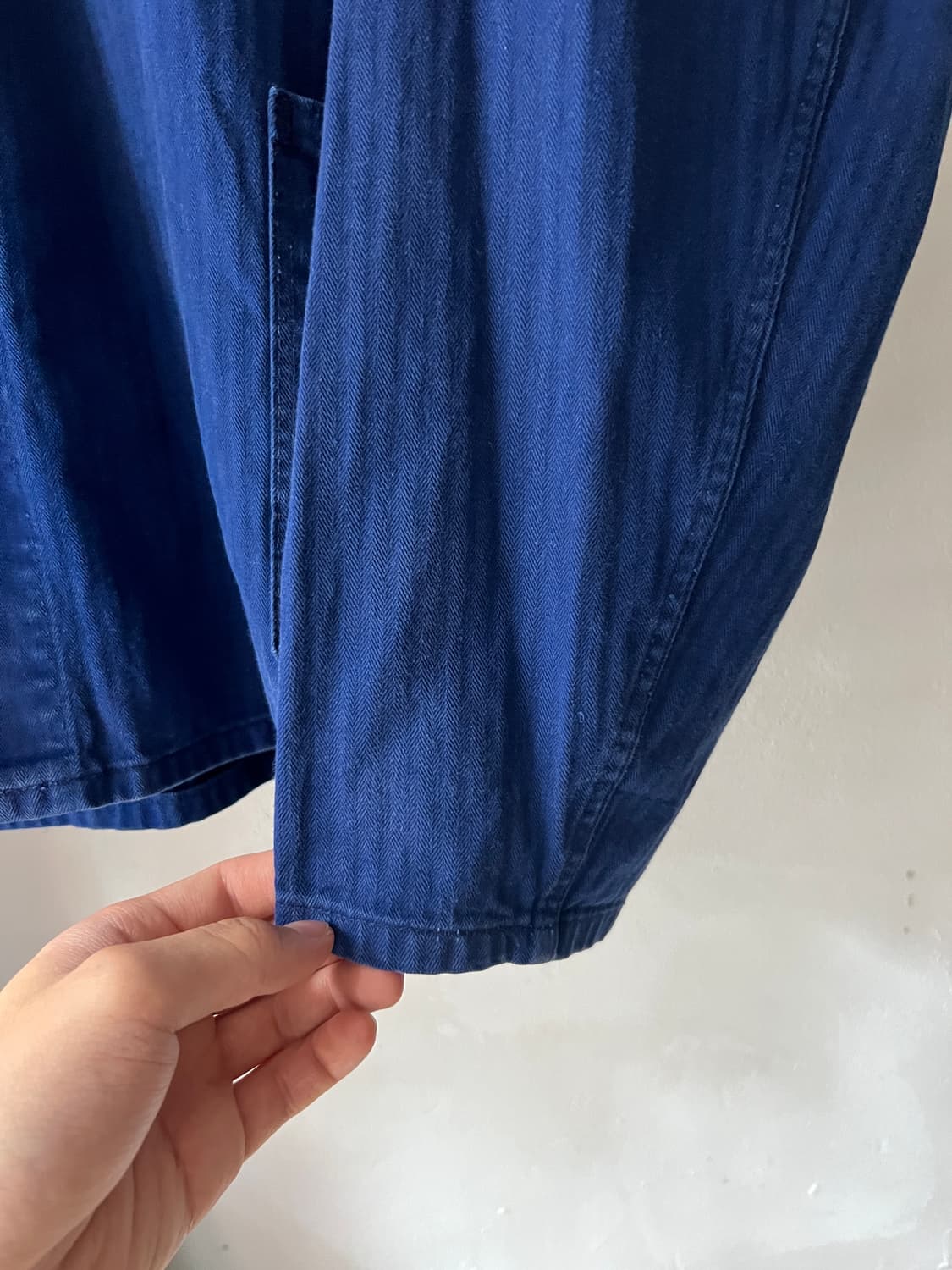 [XL]90's 빈티지 MERK 사 HBT 프렌치 워크자켓 상품이미지5