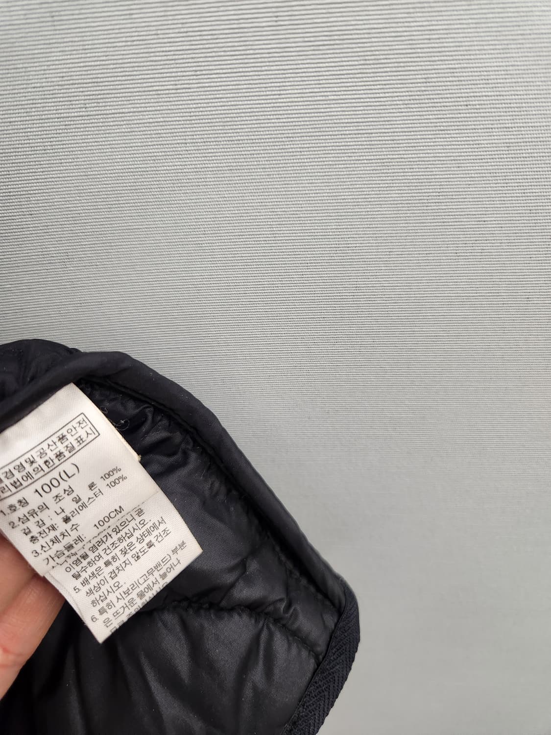 노스페이스 바람막이 퀼팅자켓 내피포함 상품이미지10